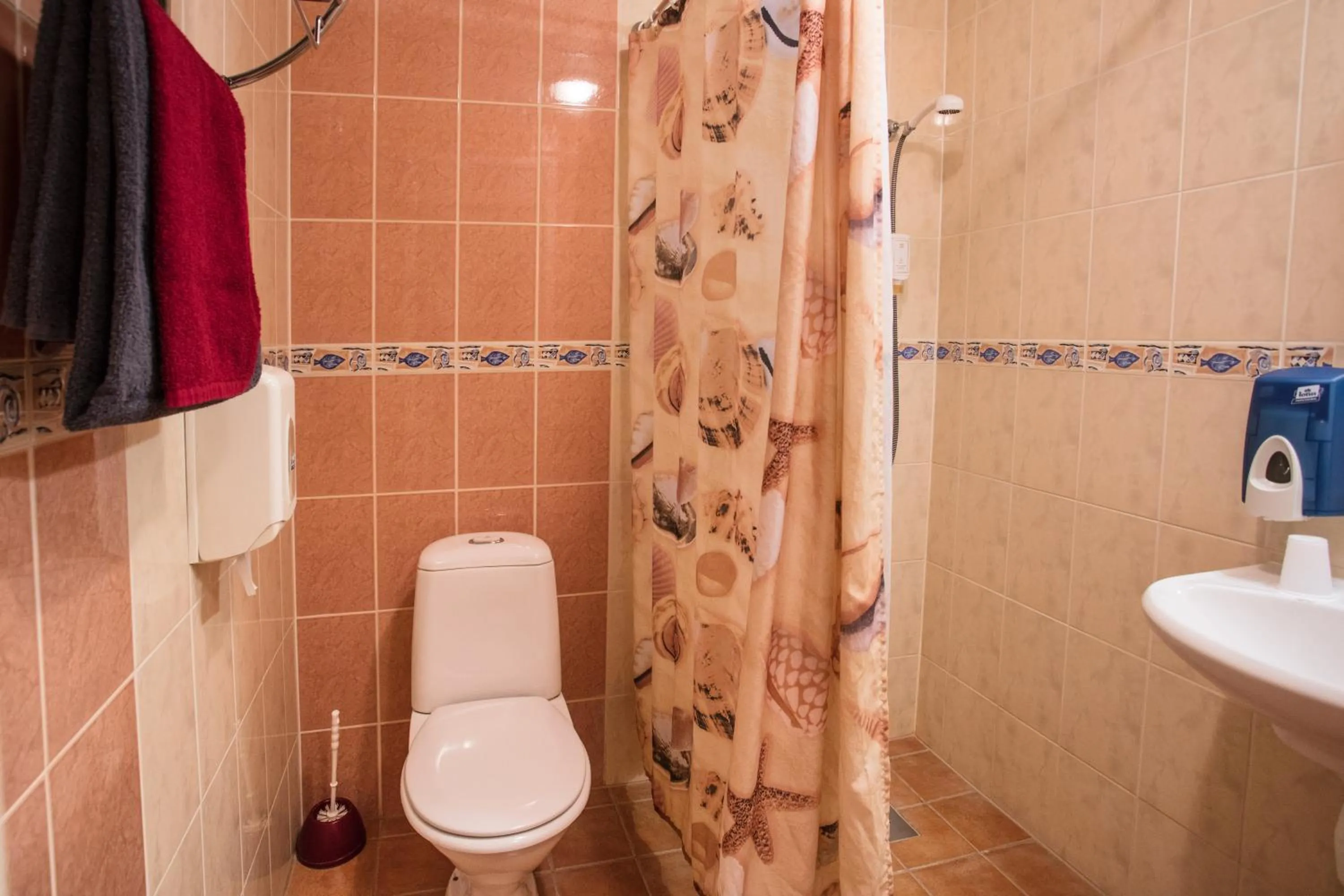 Shower in Endla Hotell