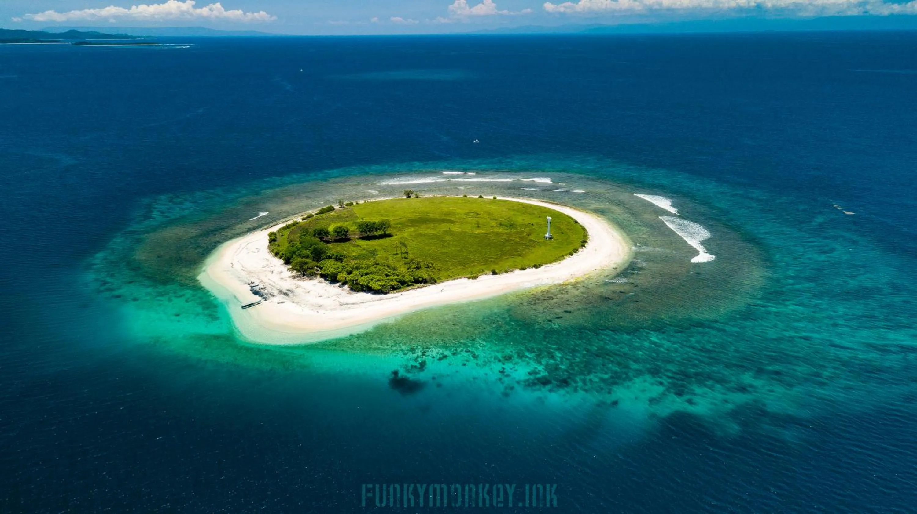 Bird's eye view in Marina Del Ray