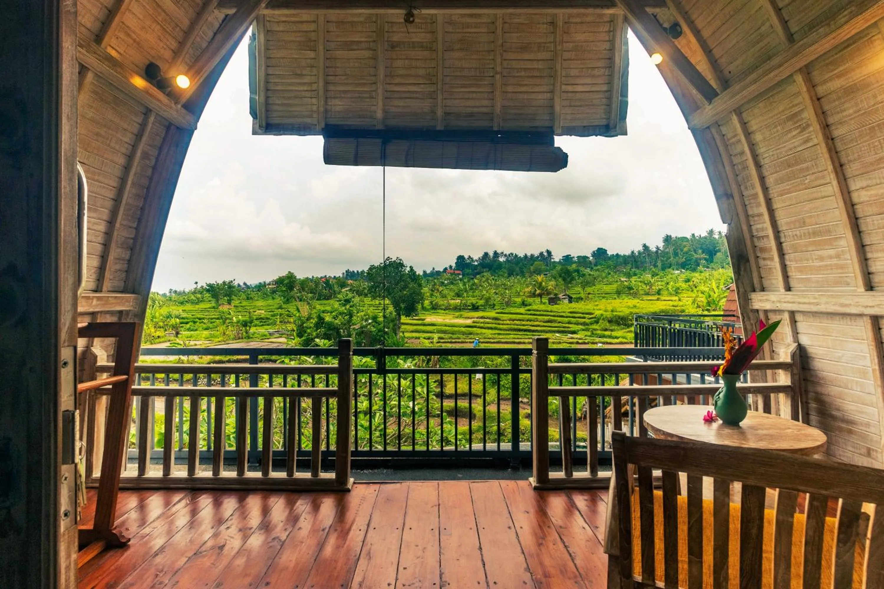 Balcony/Terrace in AlamGangga Villas Tirta Gangga