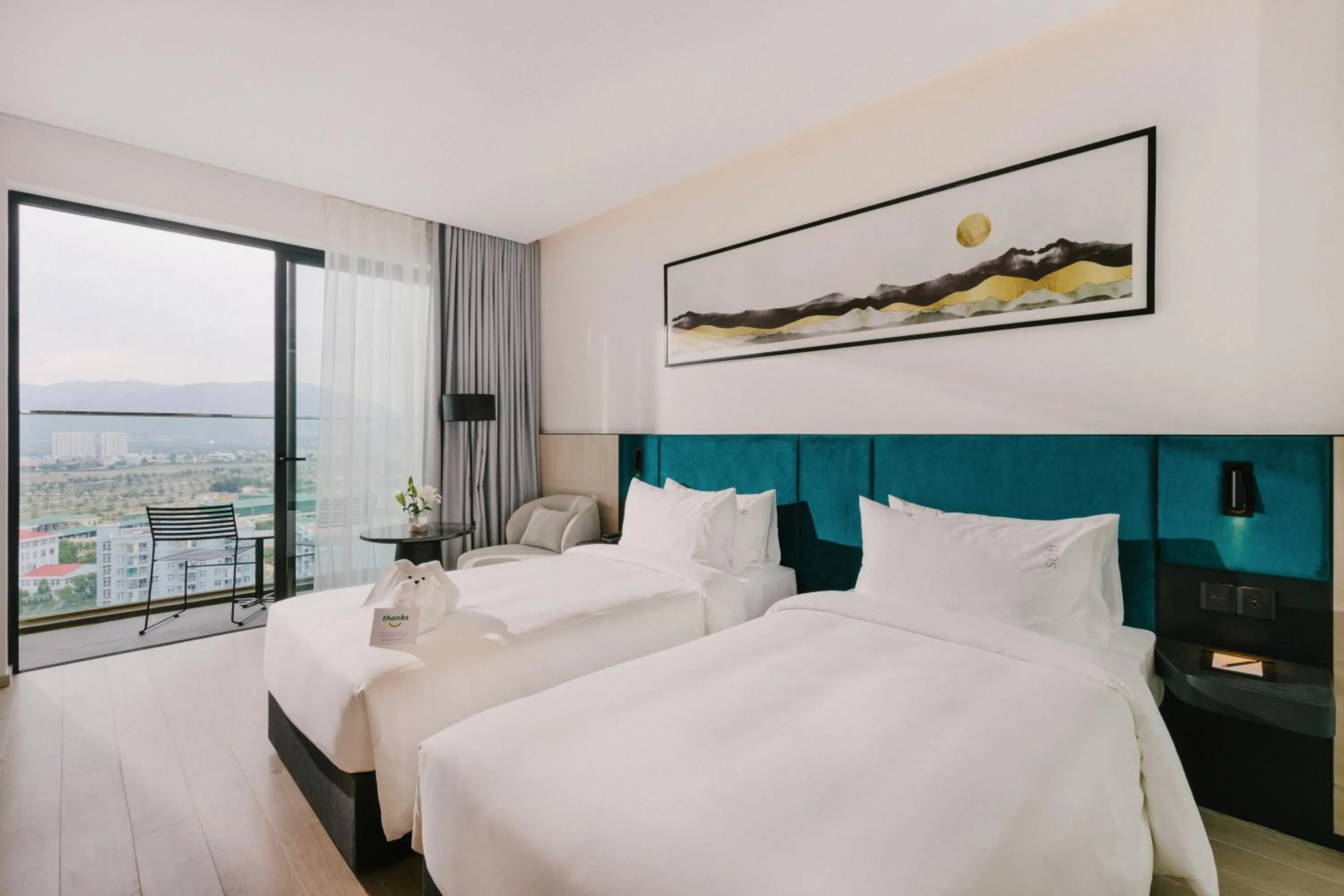 View (from property/room), Bed in December Hotel