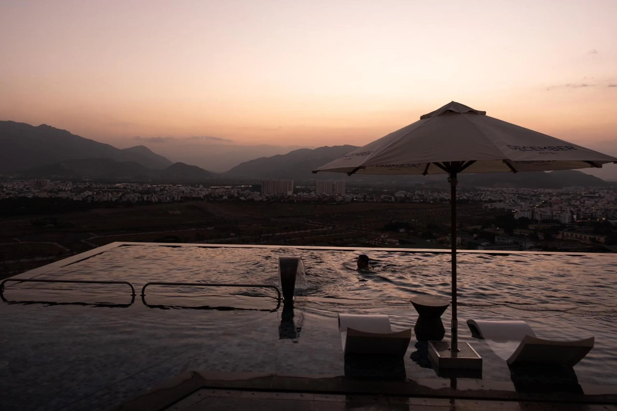 Natural landscape in December Hotel