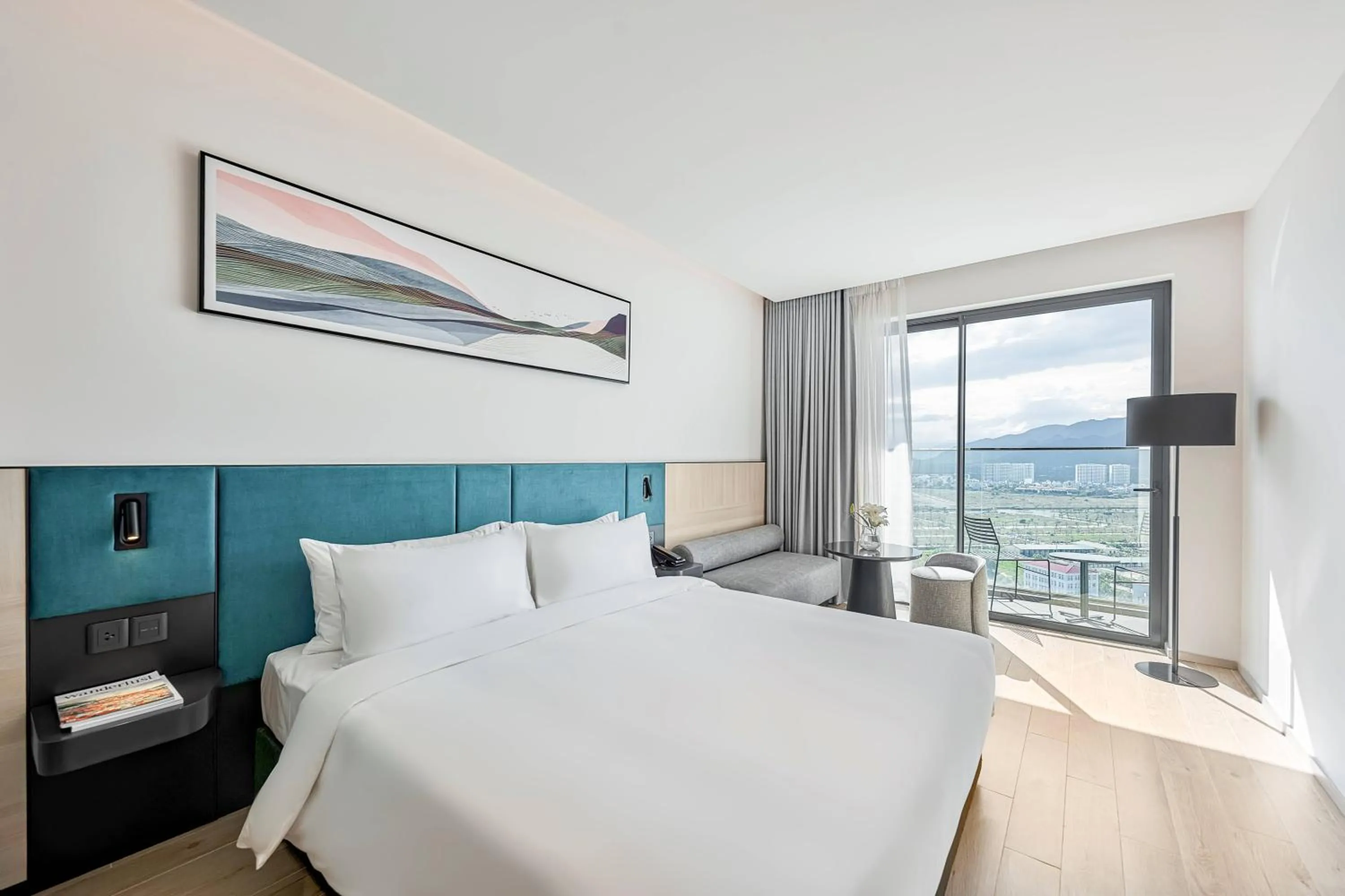 Photo of the whole room, Bed in December Hotel