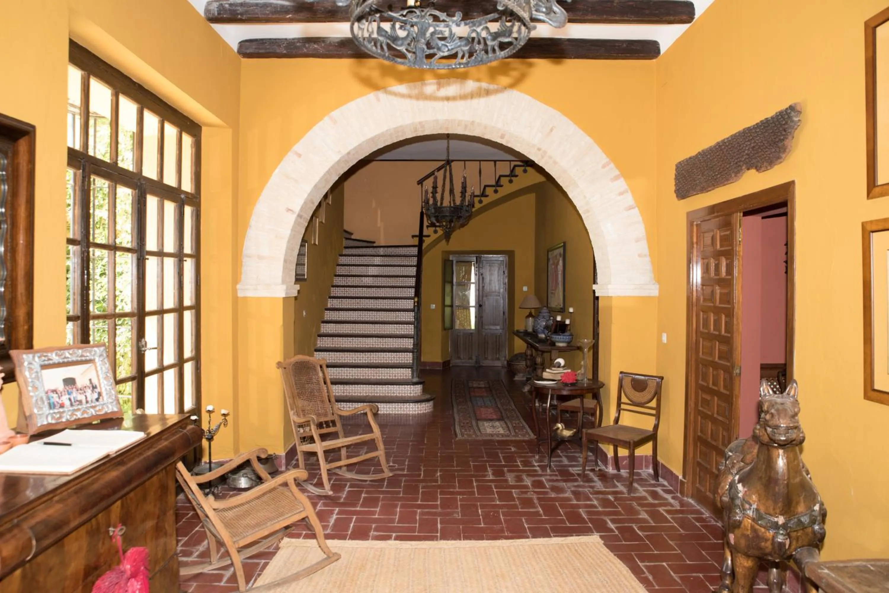 Lobby or reception in Hacienda La Indiana