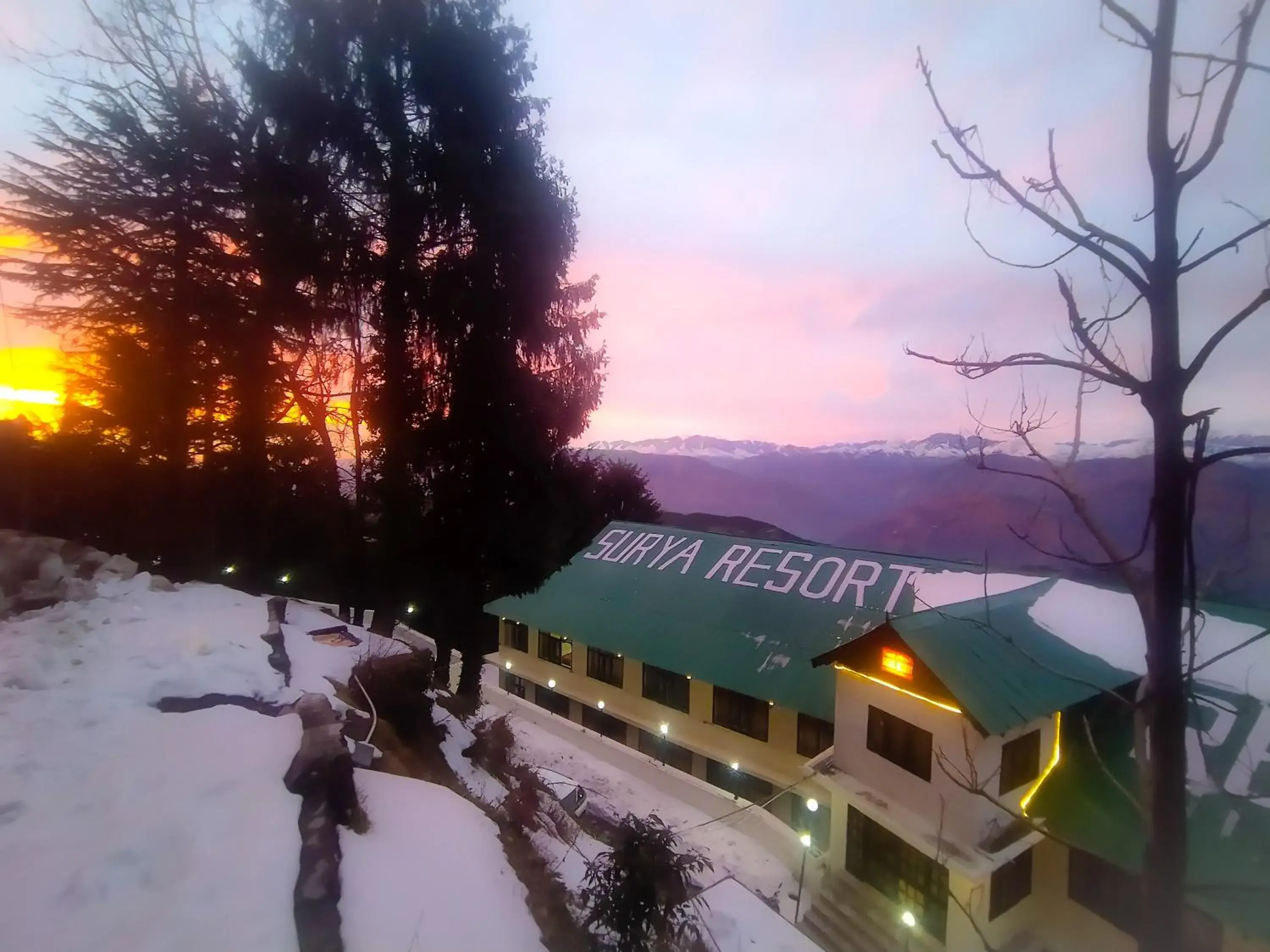 Property building in Surya Resort Dalhousie Property building in Surya Resort Dalhousie
