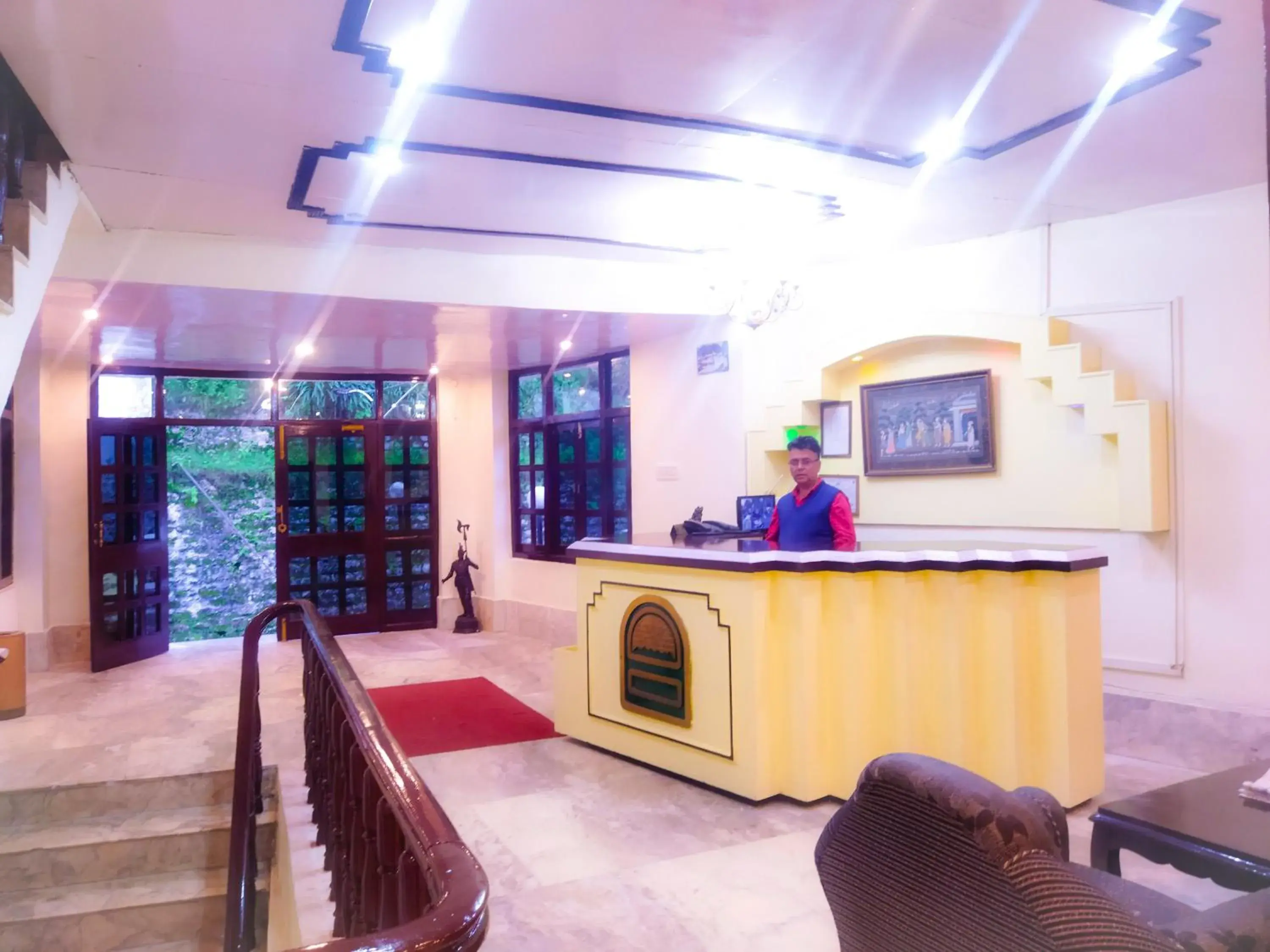 Lobby or reception in Surya Resort Dalhousie Lobby or reception in Surya Resort Dalhousie