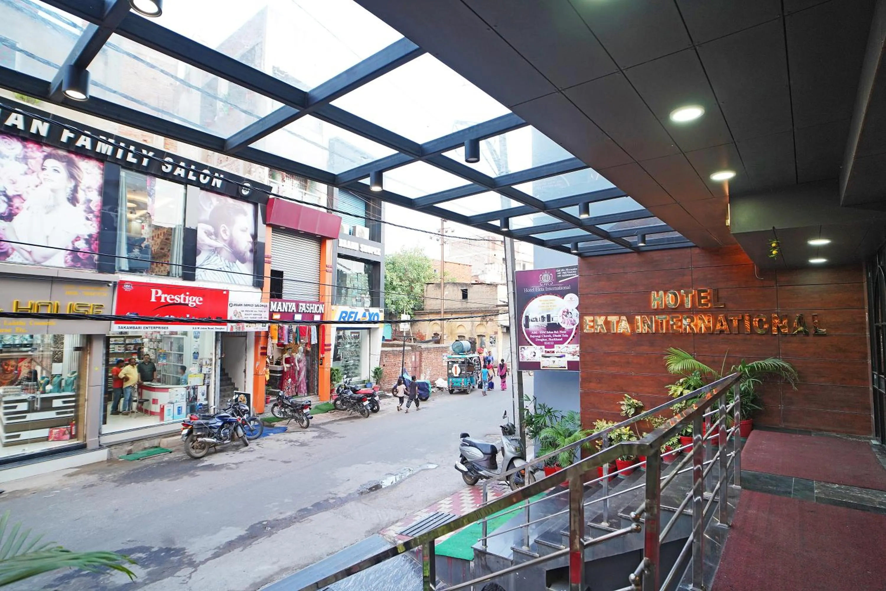 Property building in Hotel Ekta International !! 300 Mts From BABA BAIDYANATH DHAM TEMPLE !!