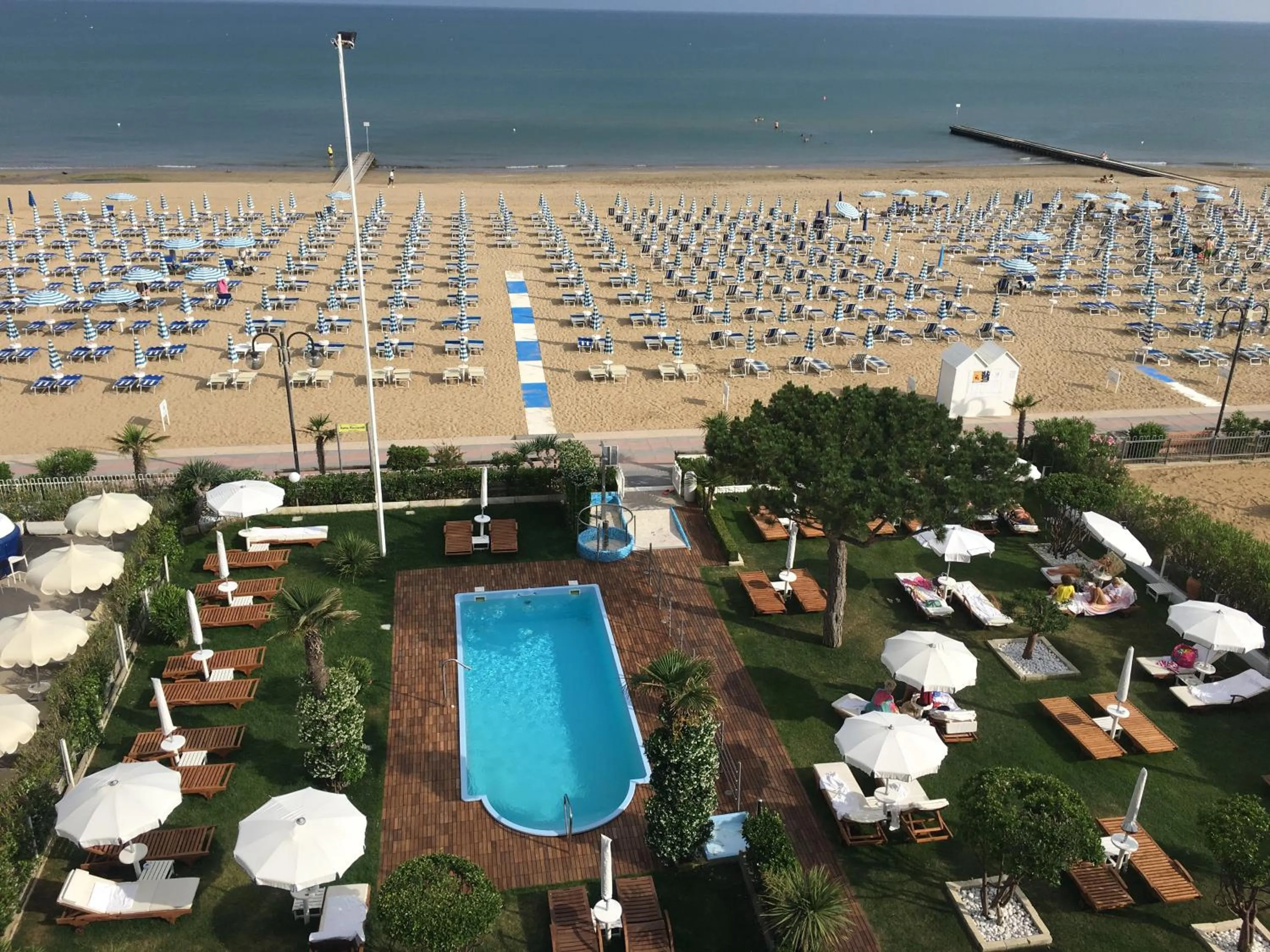 Garden in Hotel Universo