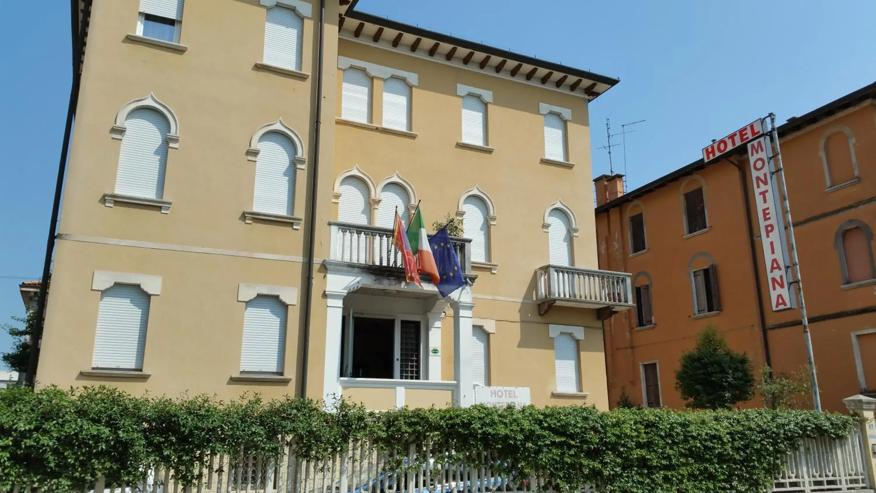 Property building in Hotel Montepiana Property building in Hotel Montepiana