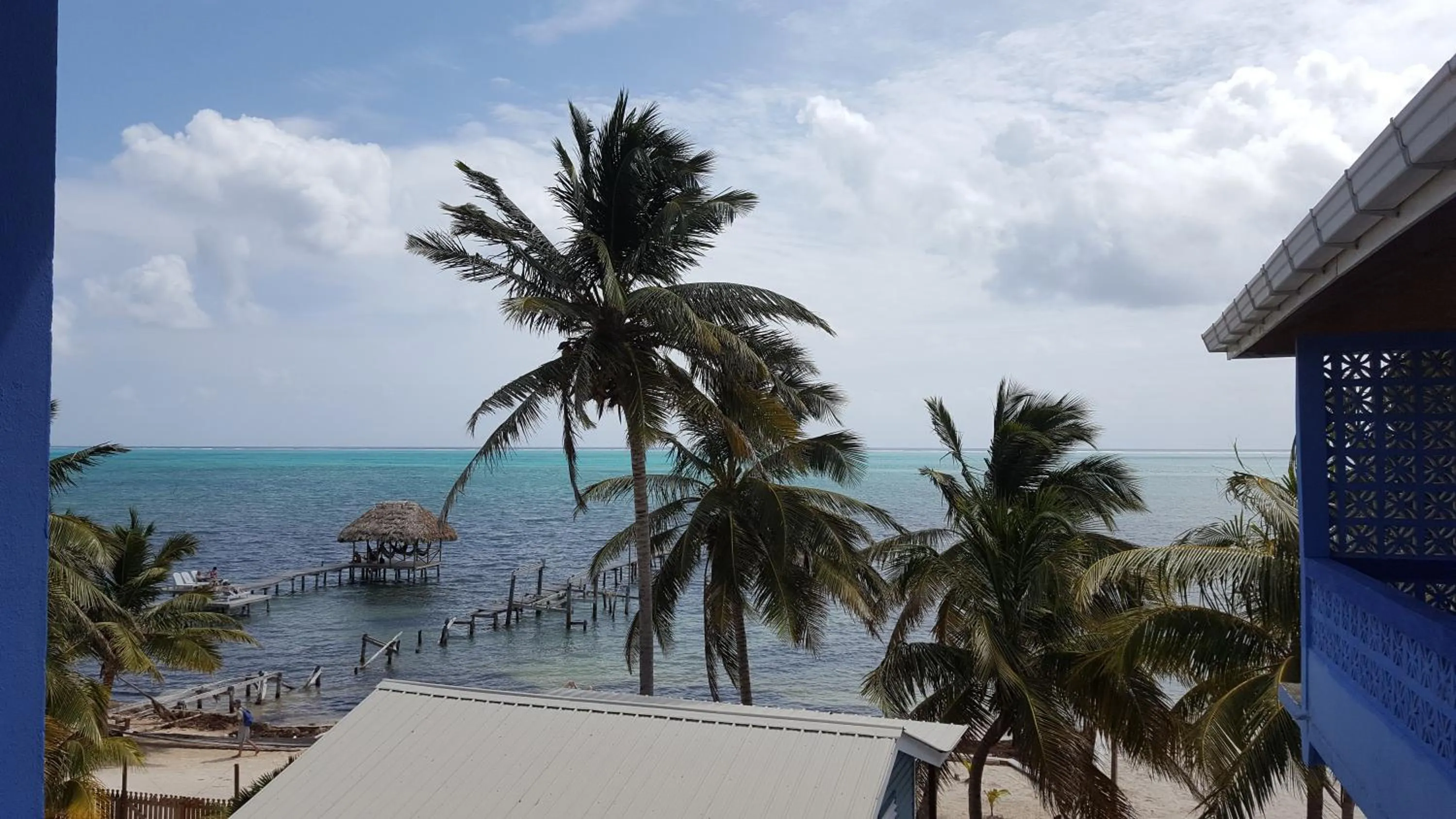 Balcony/Terrace in Anchorage Beach Resort Caye Caulker