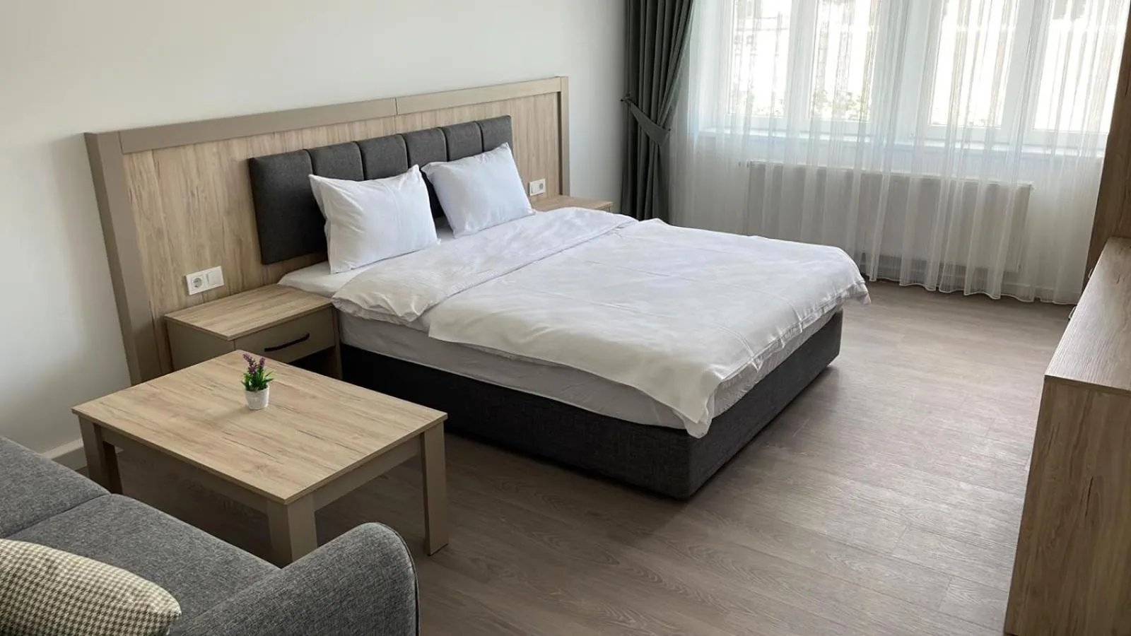 Bed in Weseler Wirtshaus Appartements