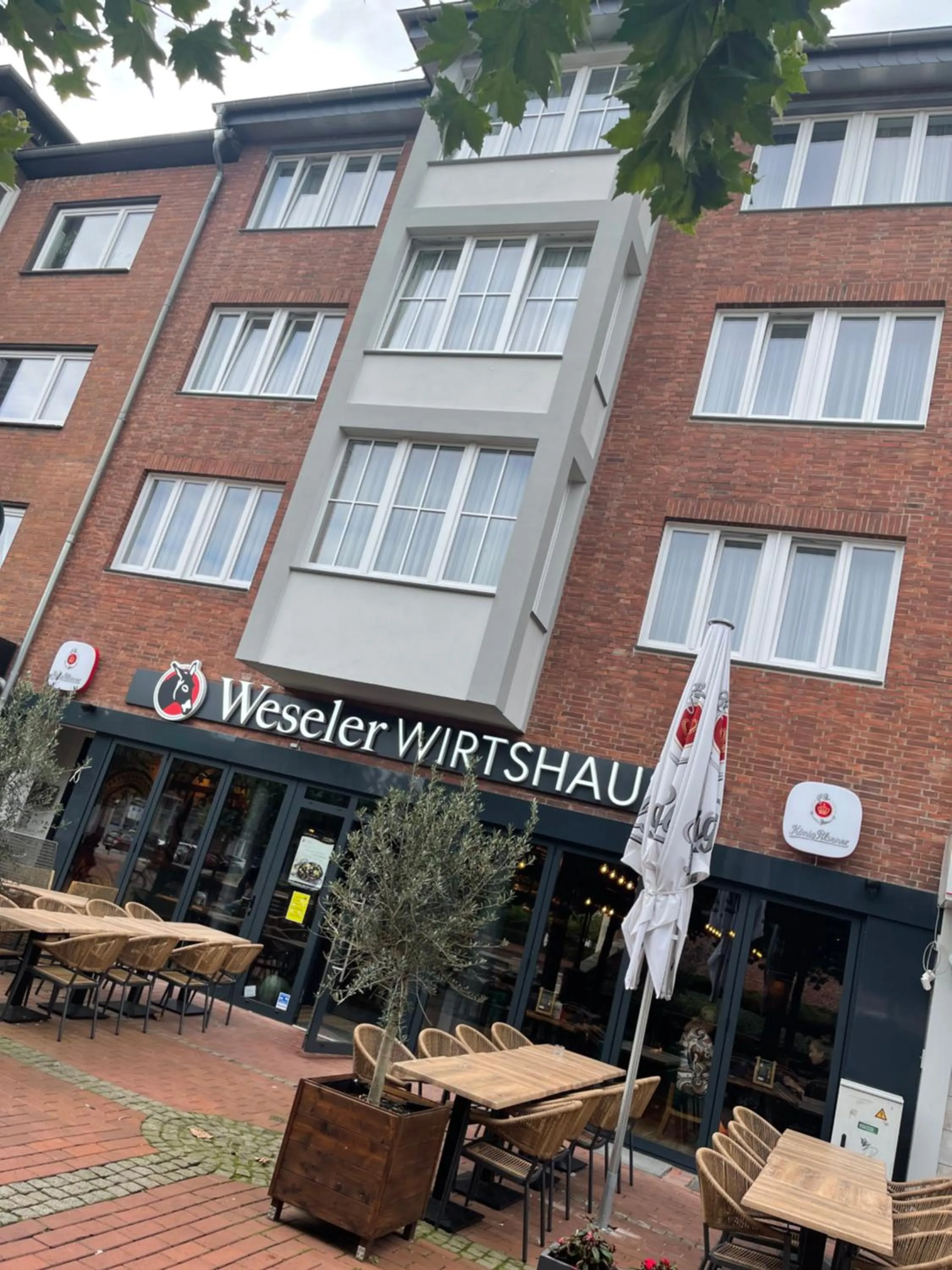 Property building in Weseler Wirtshaus Appartements