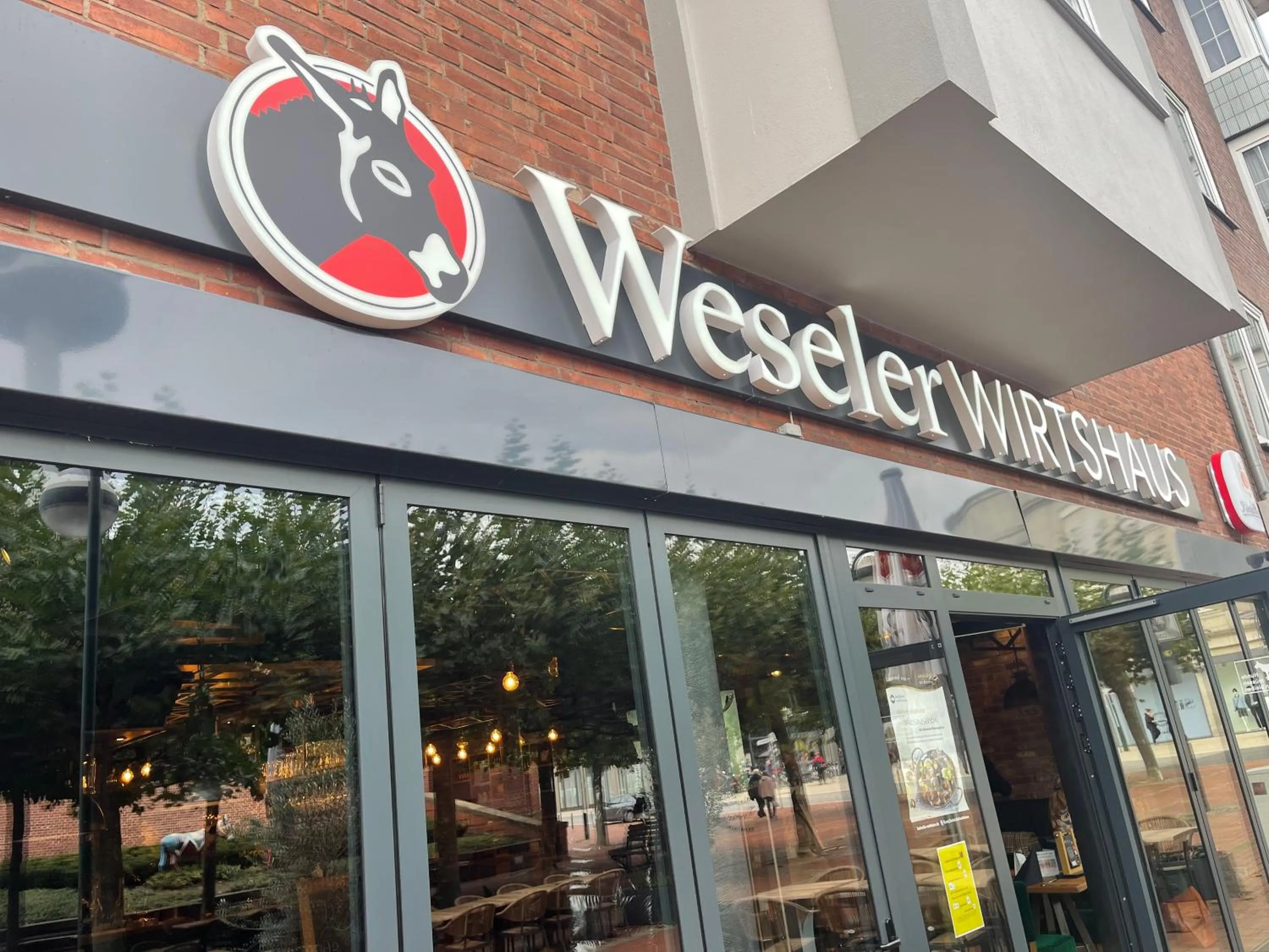 Property building in Weseler Wirtshaus Appartements