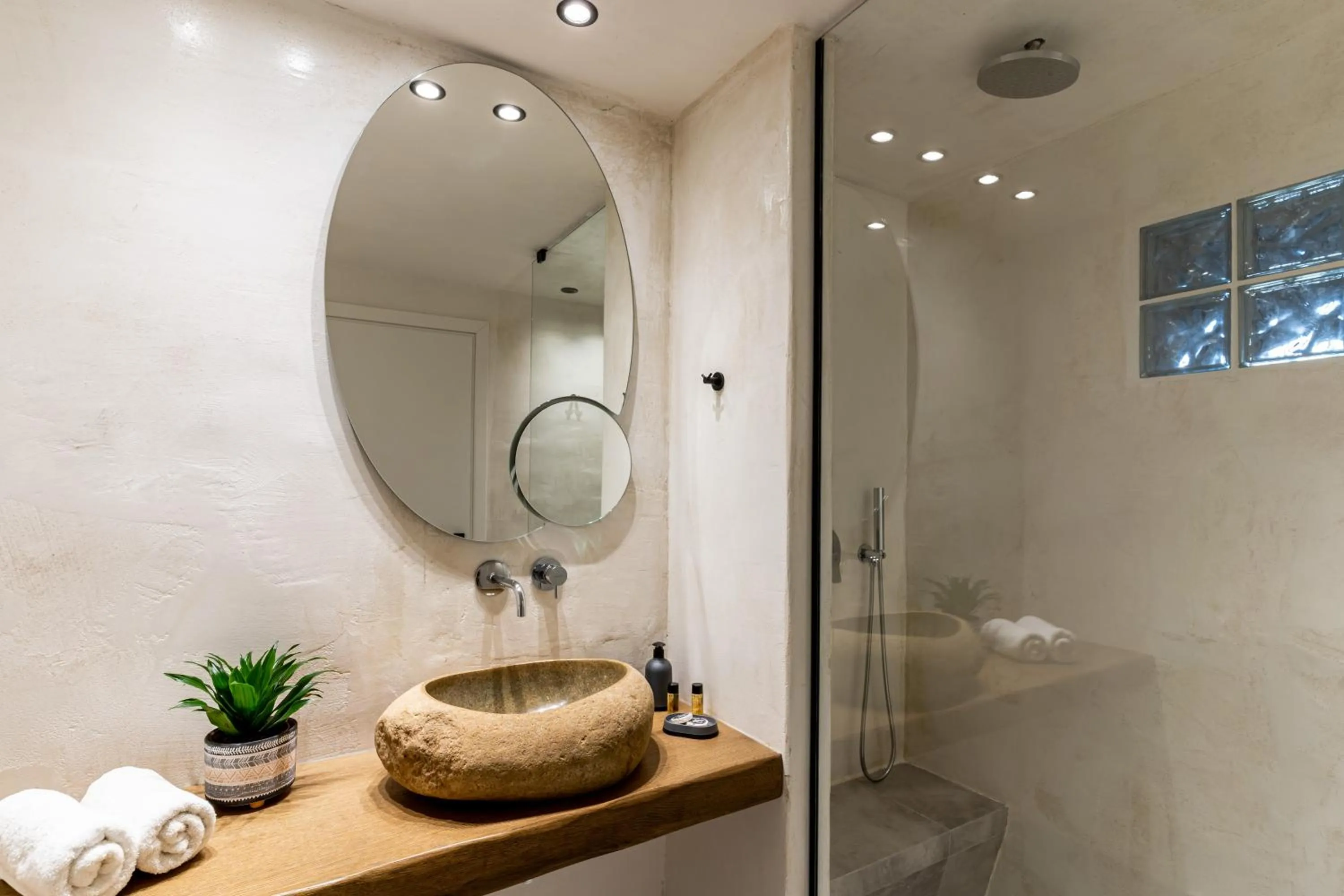 Bathroom in Amer Suites