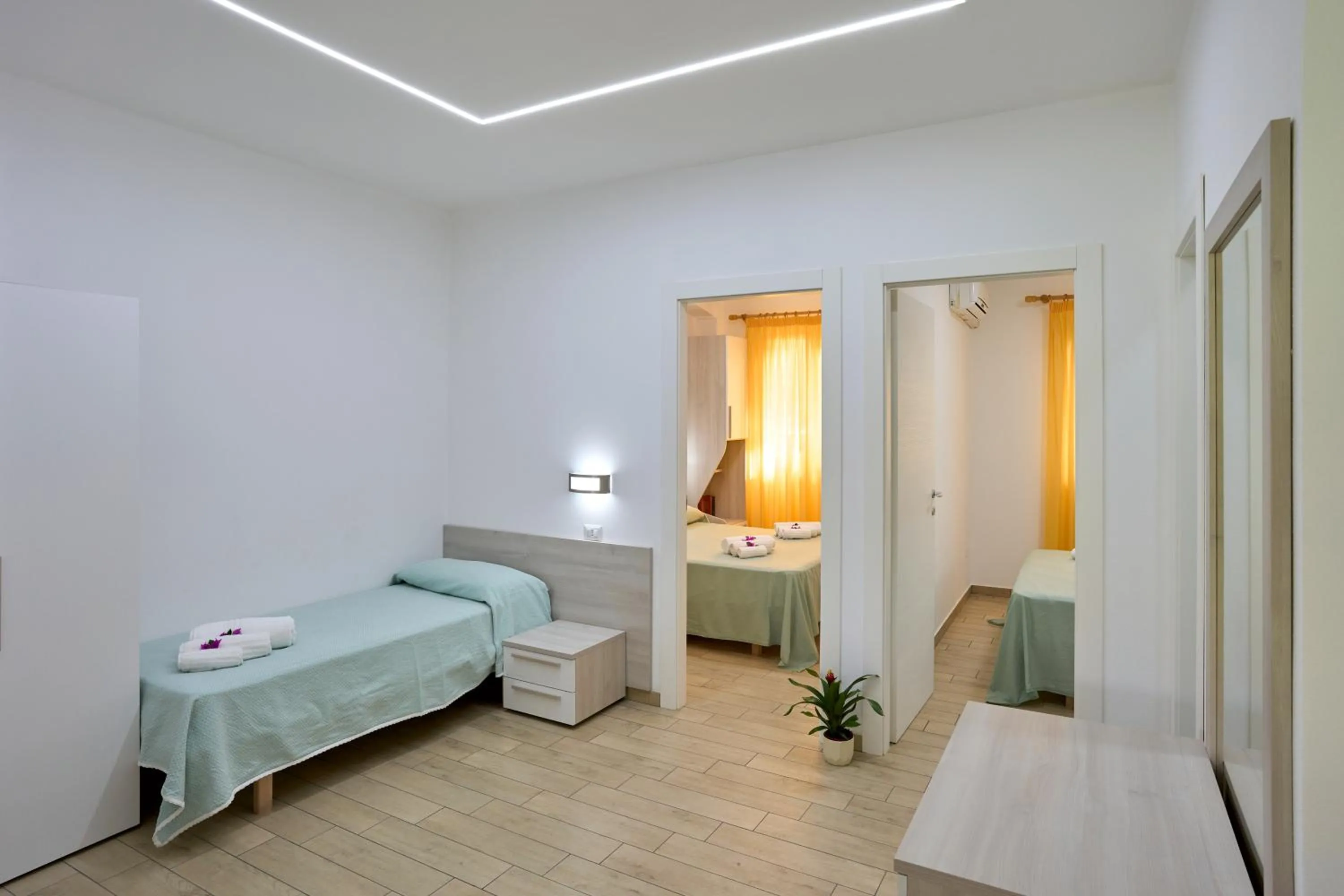 View (from property/room), Bed in Villaggio Santa Maria