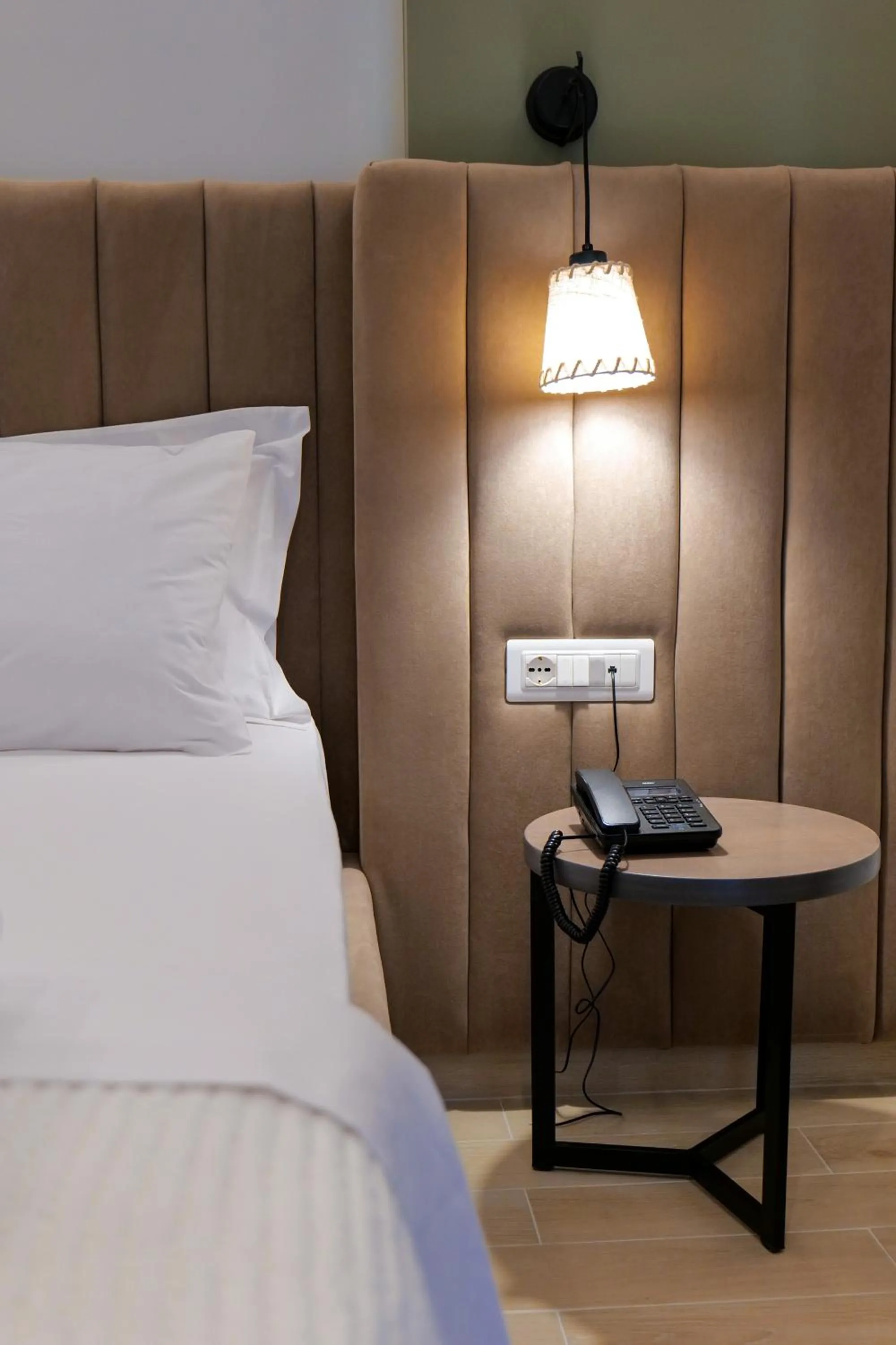 Decorative detail, Bed in Hotel Nerium