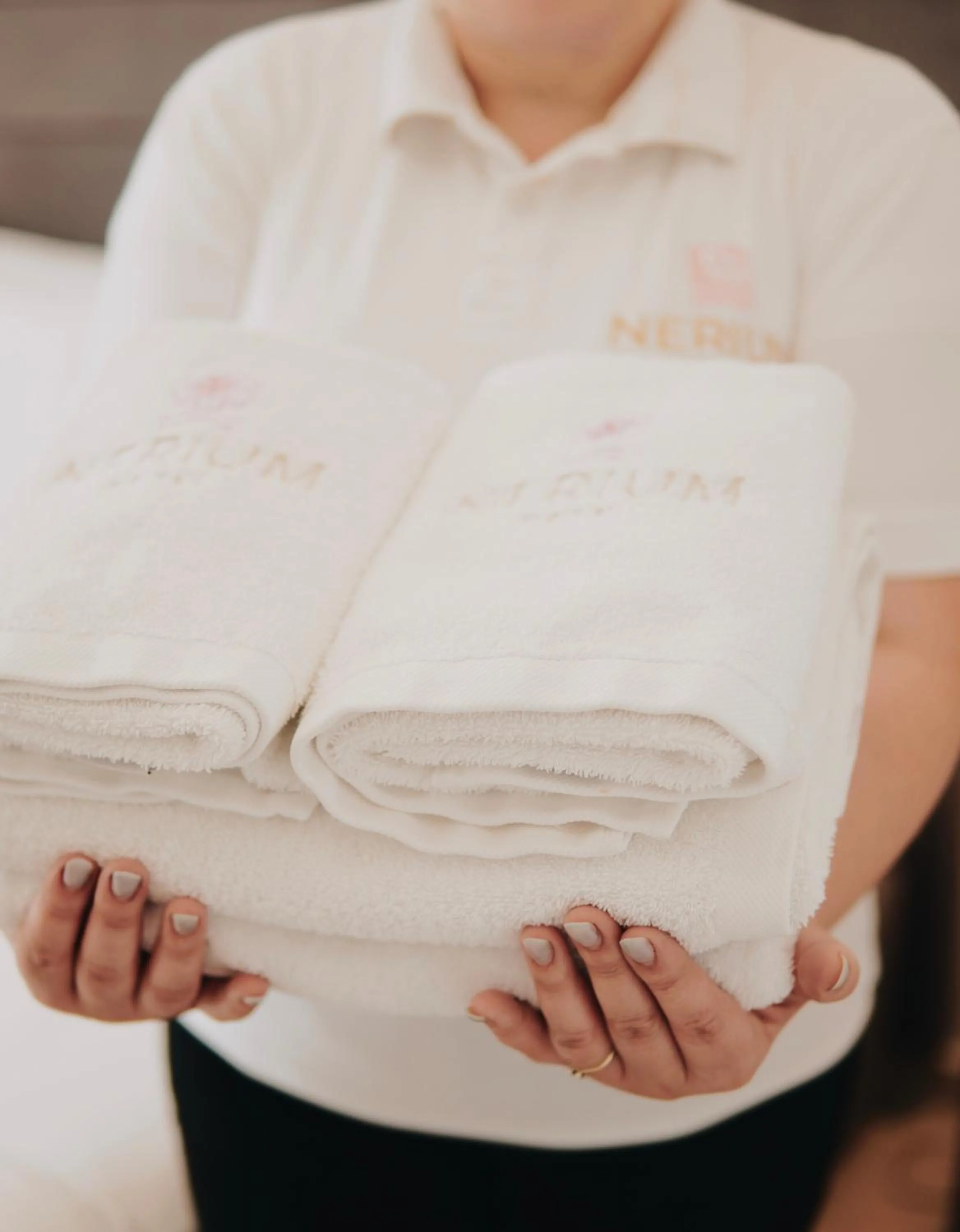 towels in Hotel Nerium