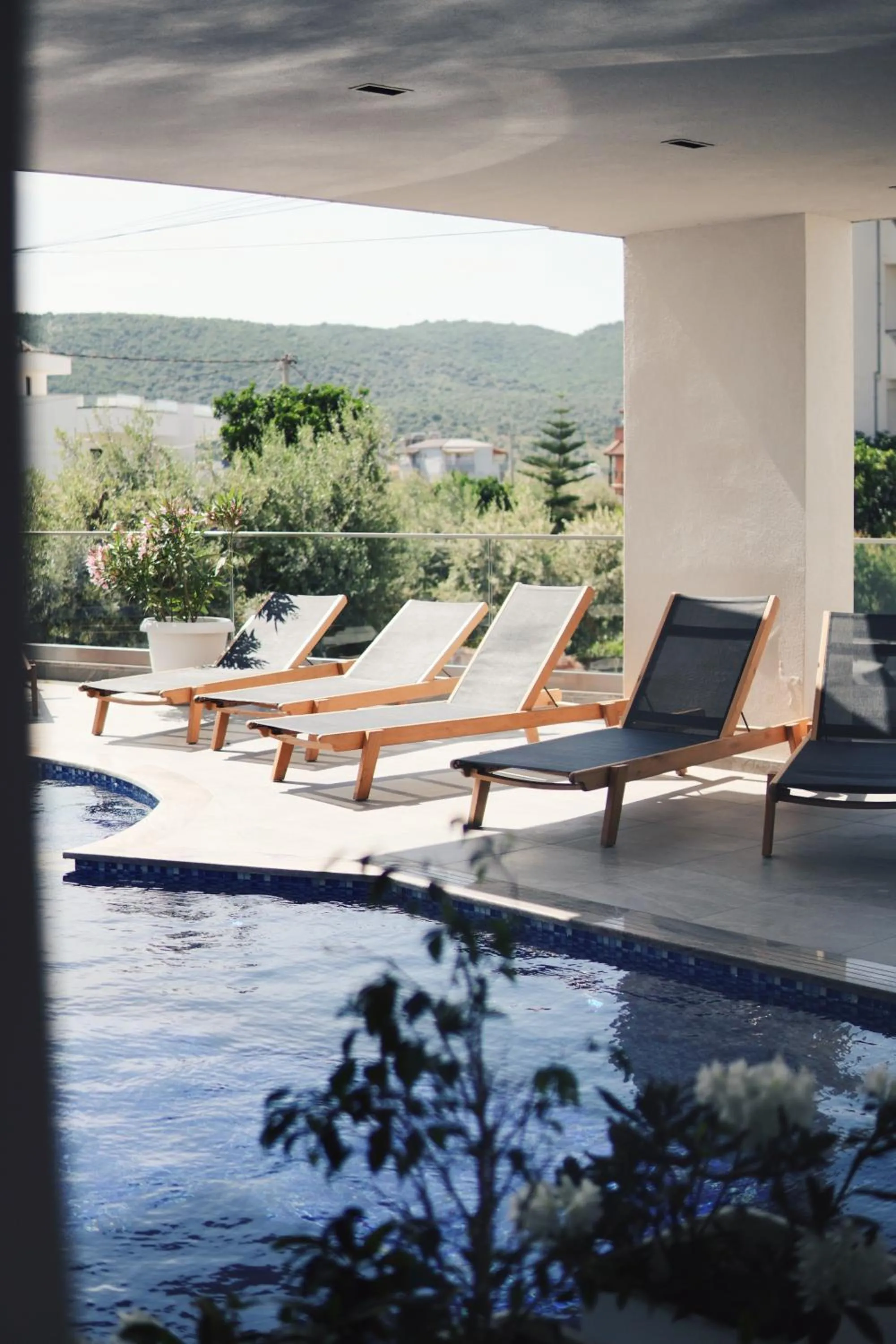 Pool view in Hotel Nerium
