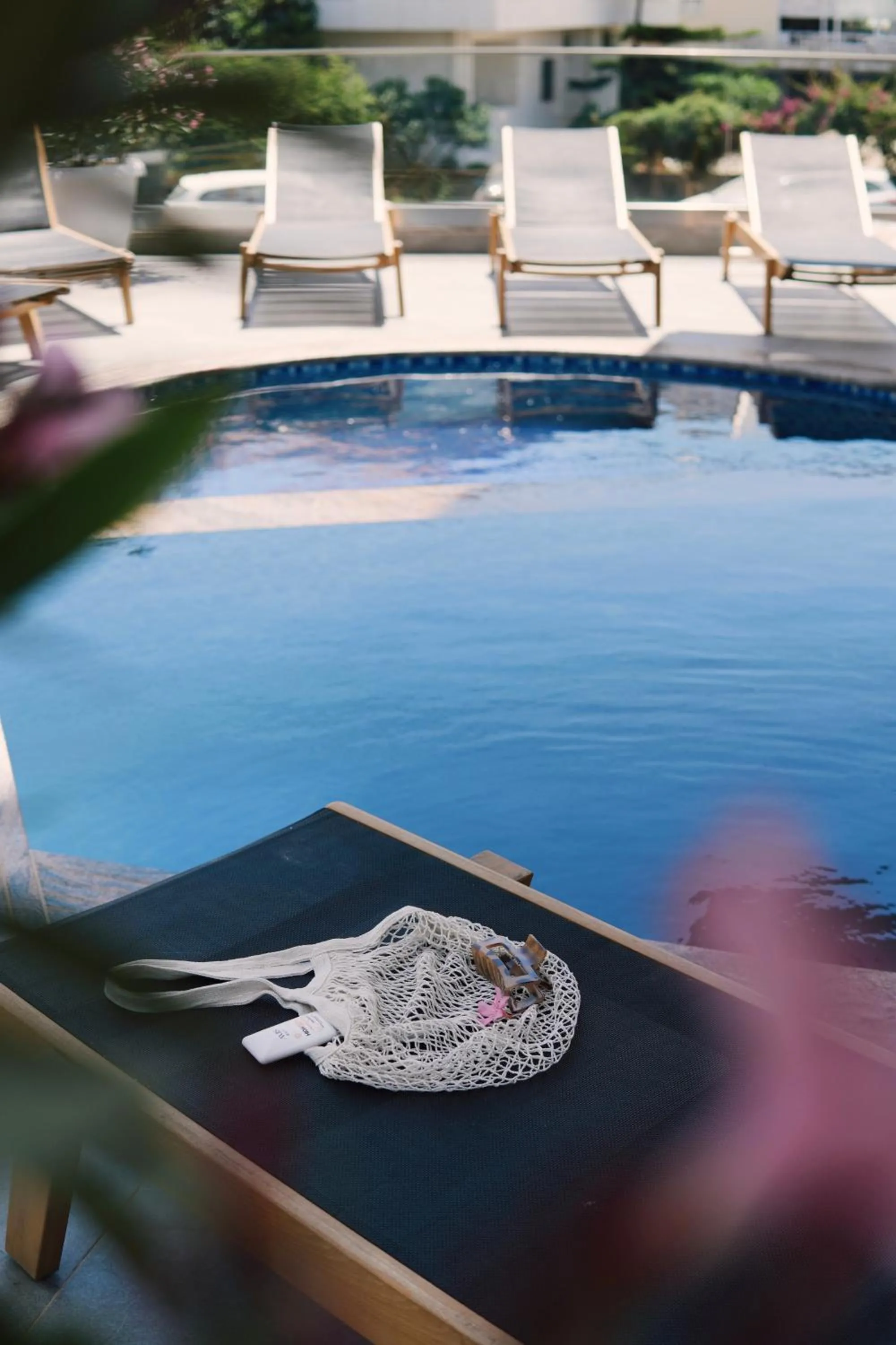 Pool view in Hotel Nerium