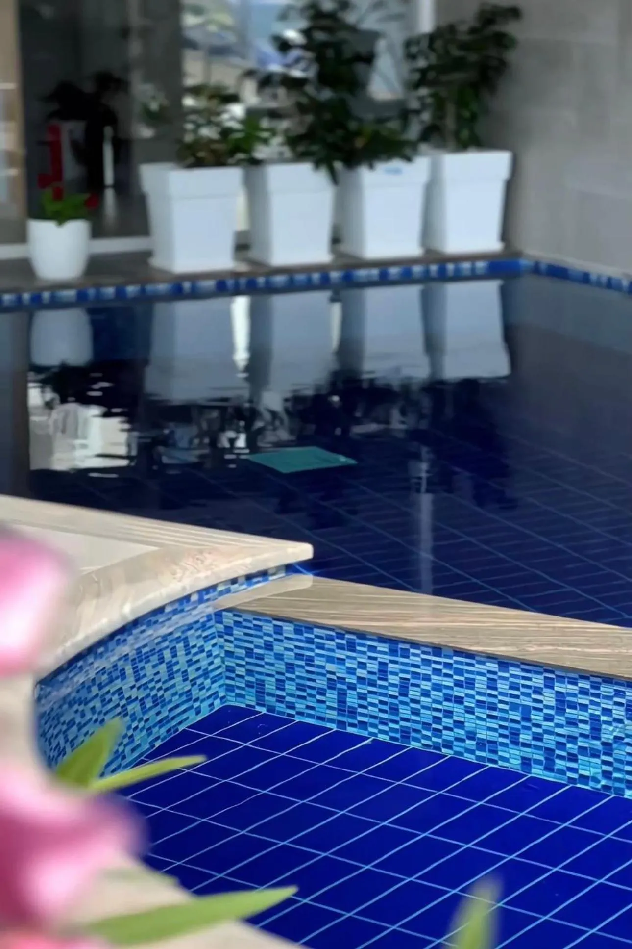 Pool view in Hotel Nerium