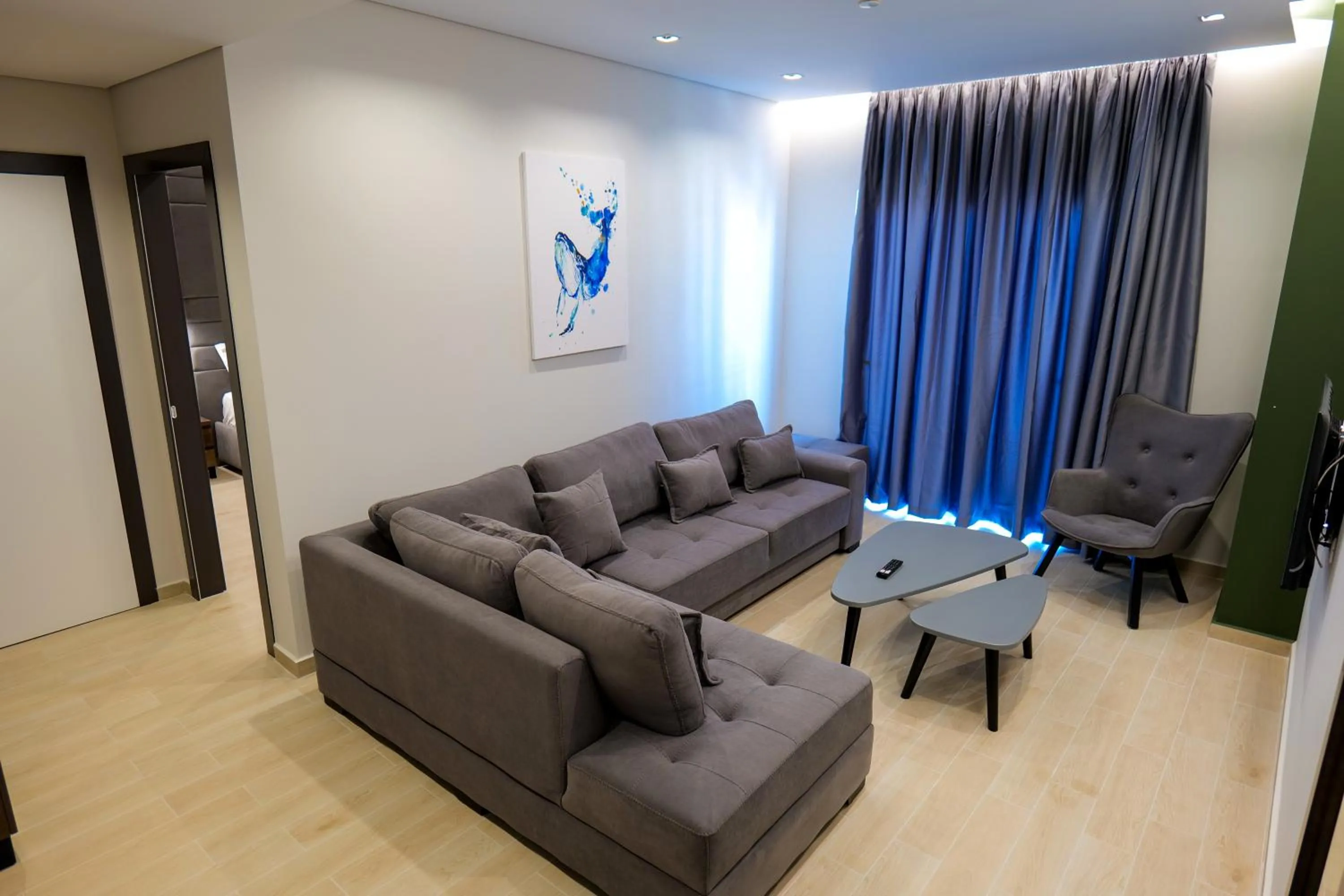 Living room in Hotel Nerium