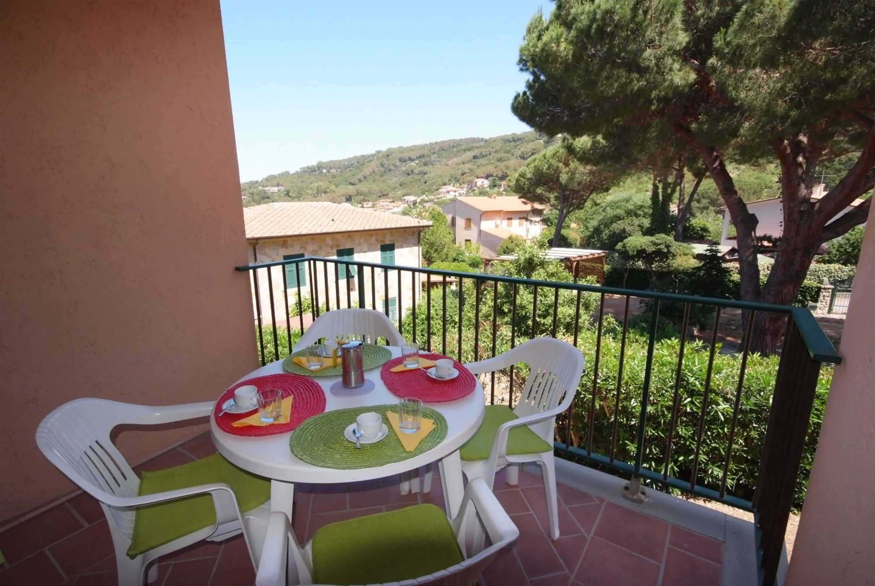 Balcony/Terrace in Hotel Residence Isola Verde