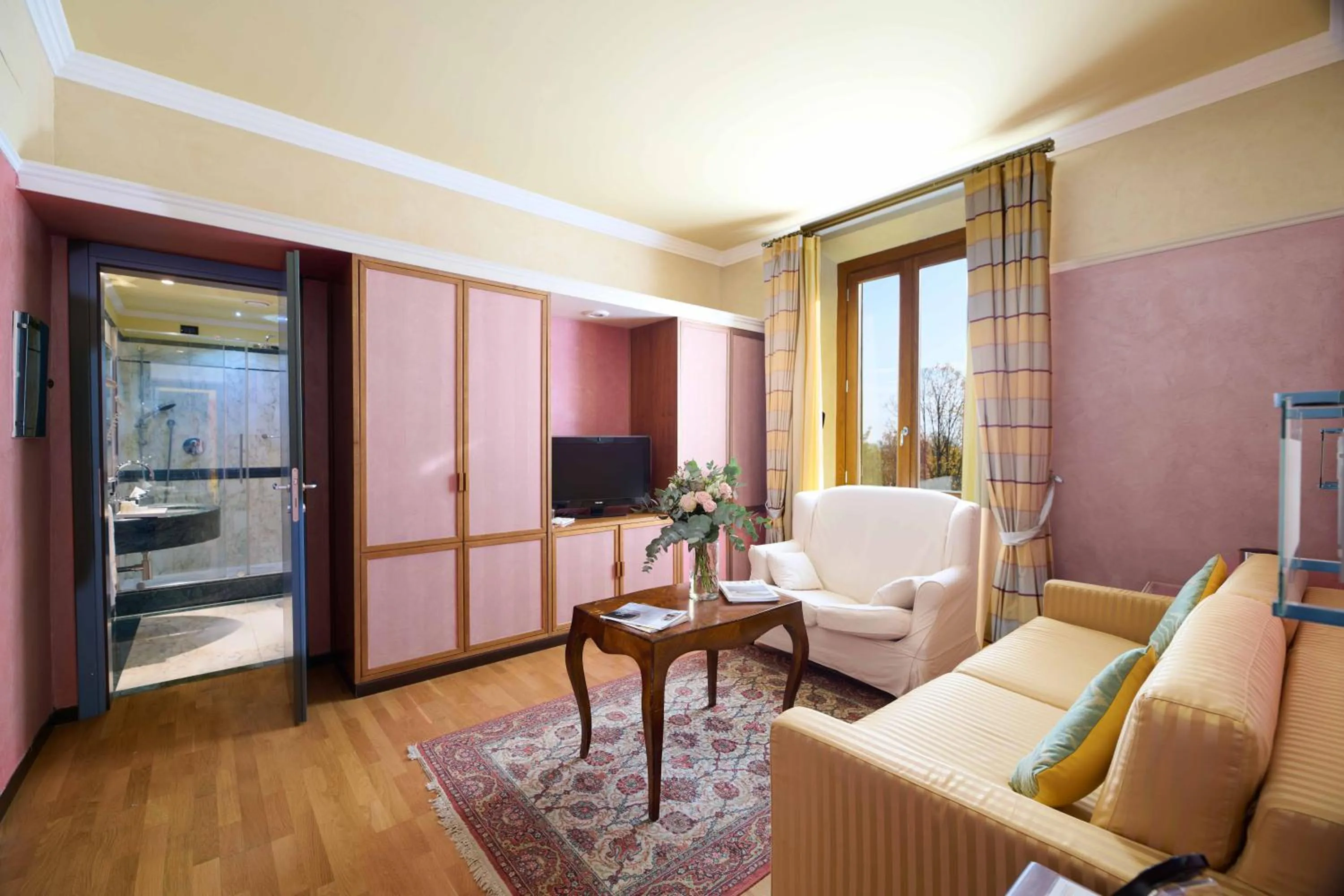 Living room in Grand Hotel Bellavista Palace & Golf