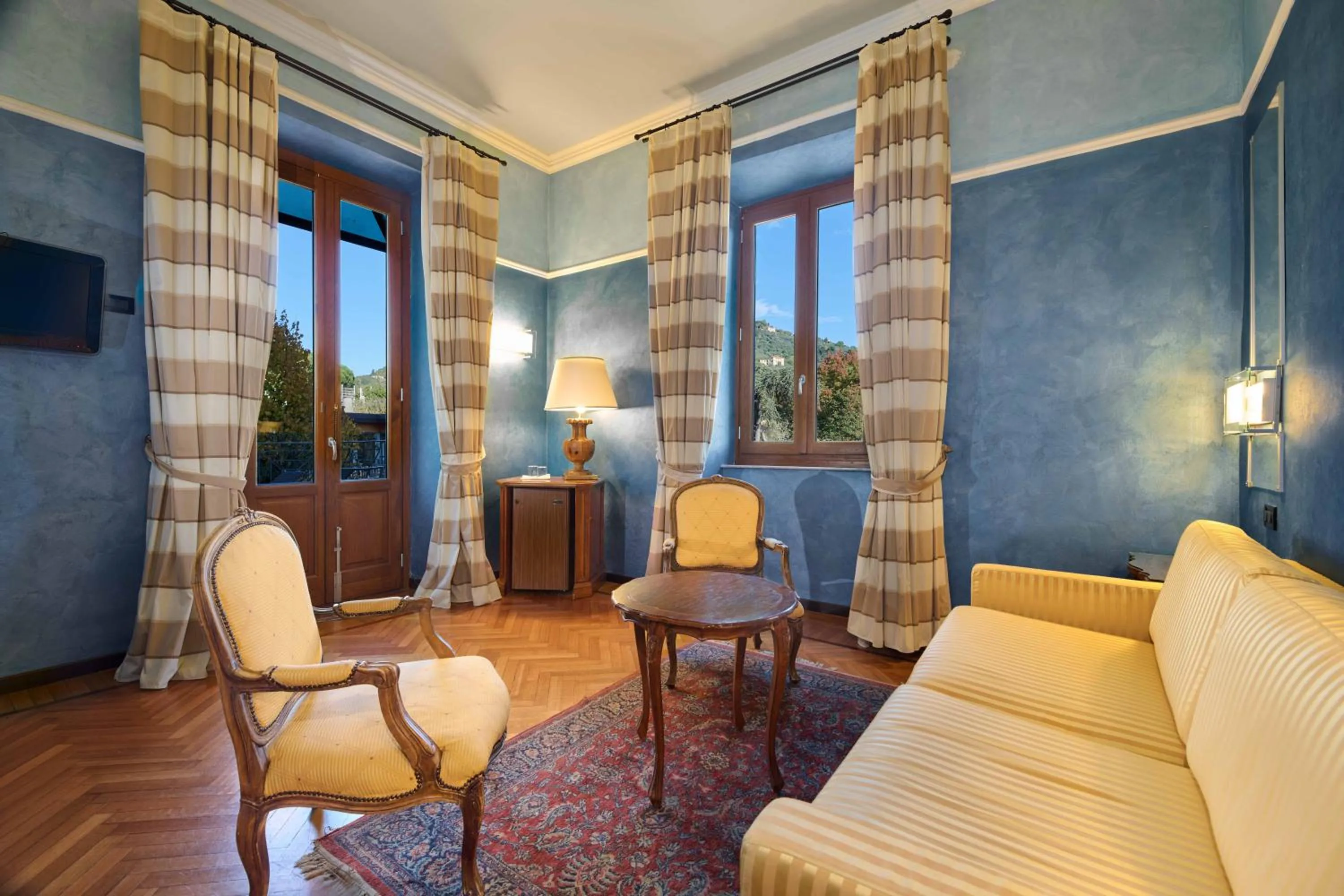 Living room in Grand Hotel Bellavista Palace & Golf