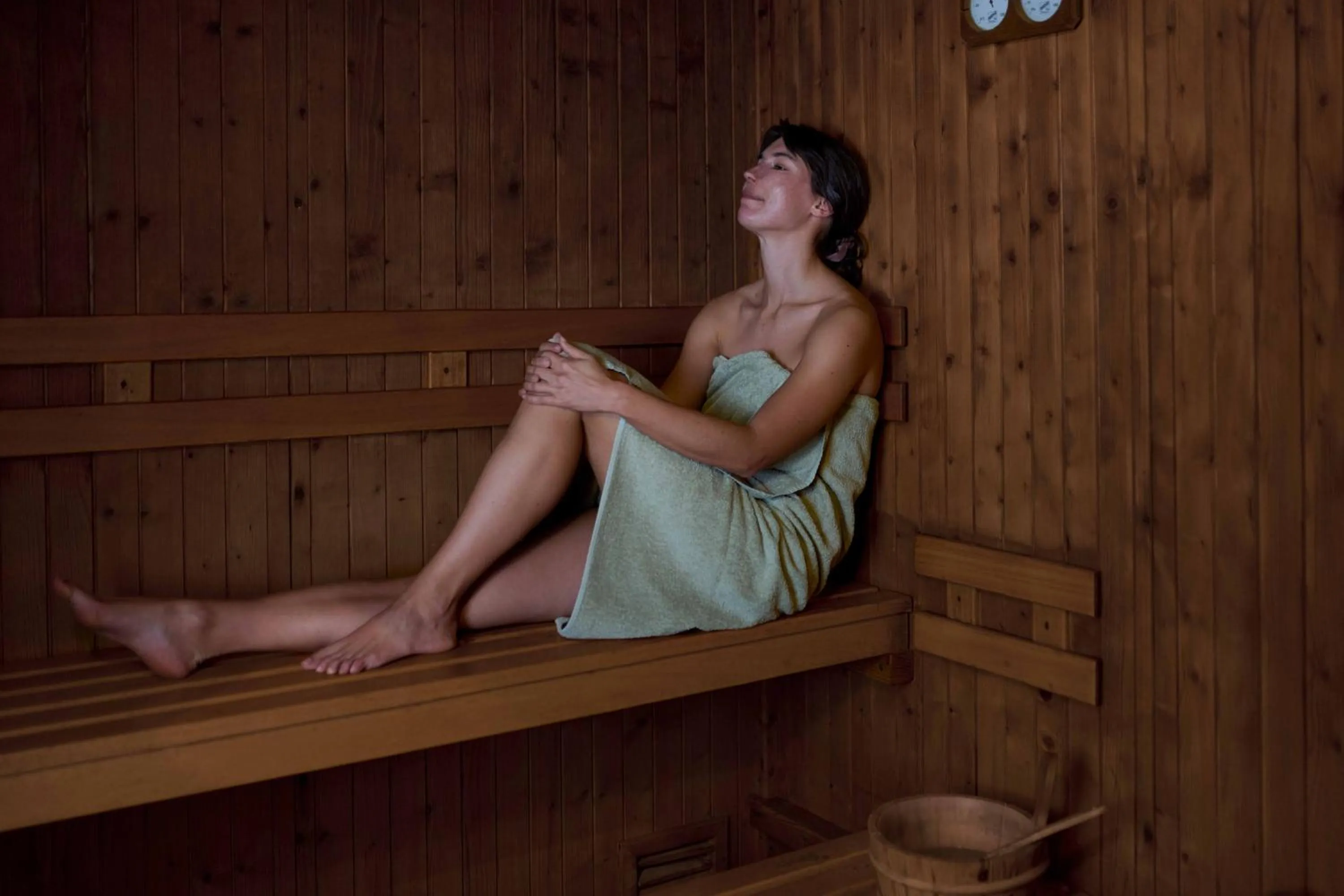 Sauna in Grand Hotel Bellavista Palace & Golf