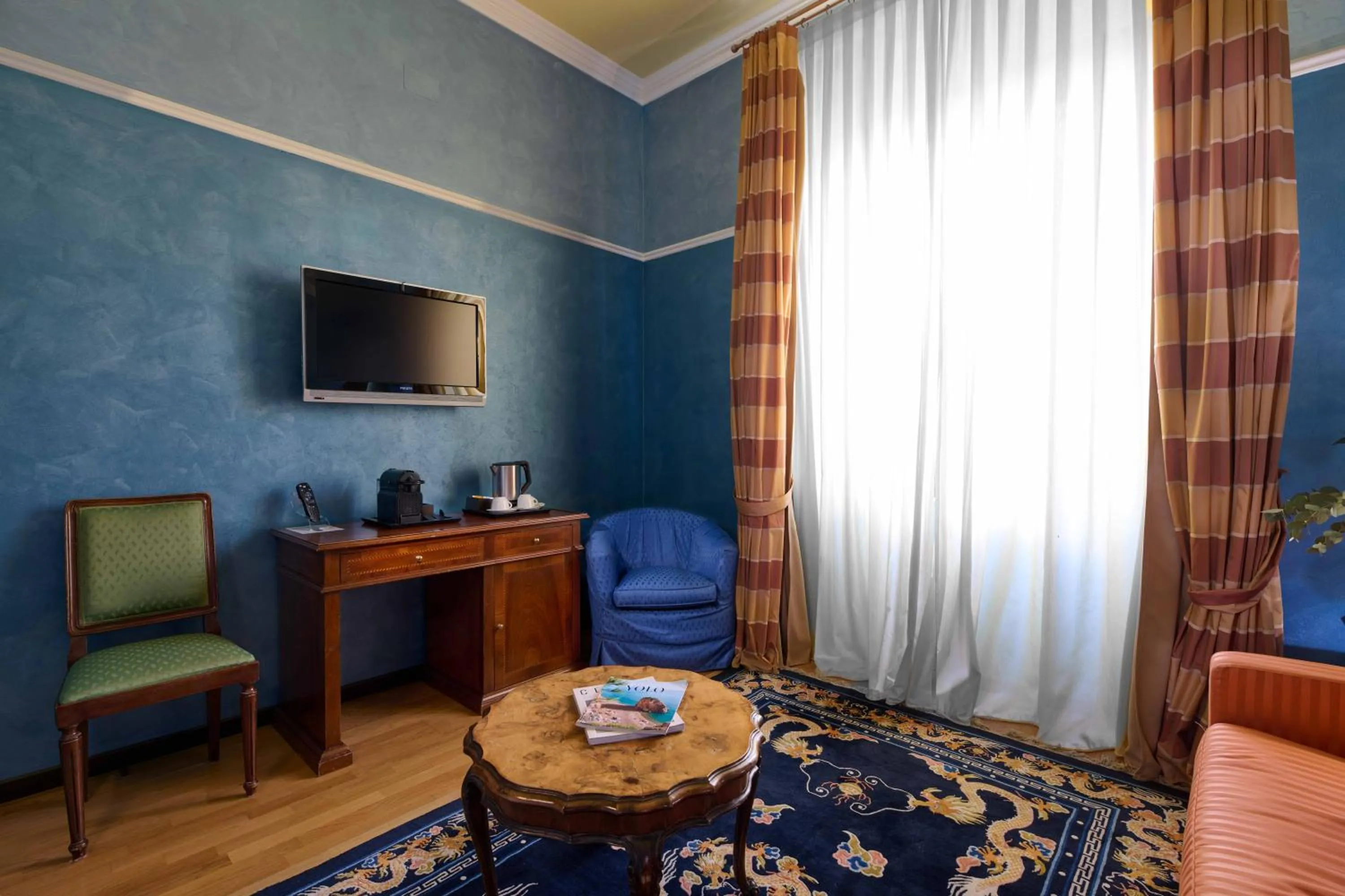 Living room in Grand Hotel Bellavista Palace & Golf