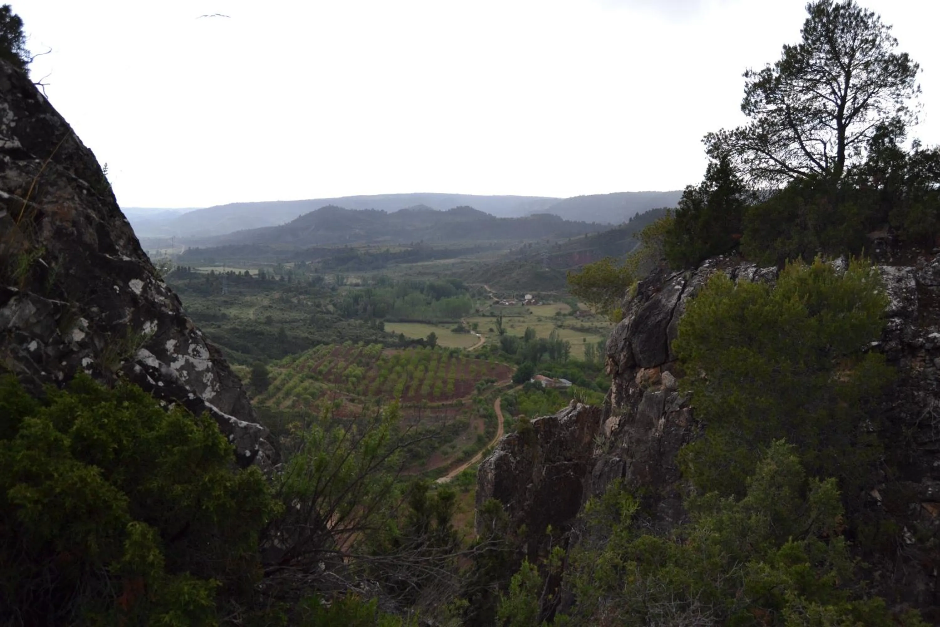 Bird's eye view in Las Casas de la Vega