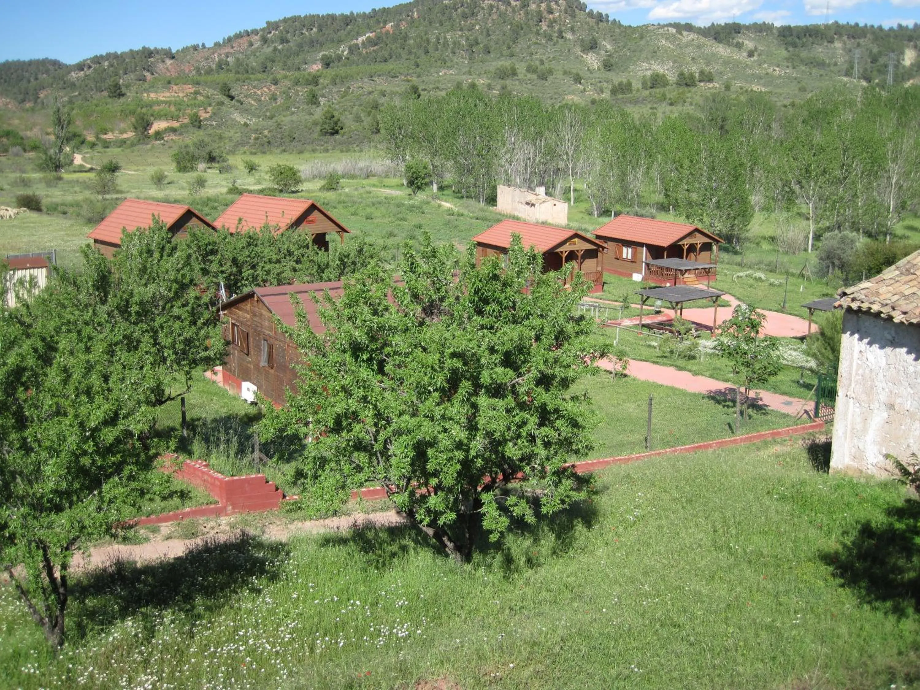 Bird's eye view in Las Casas de la Vega