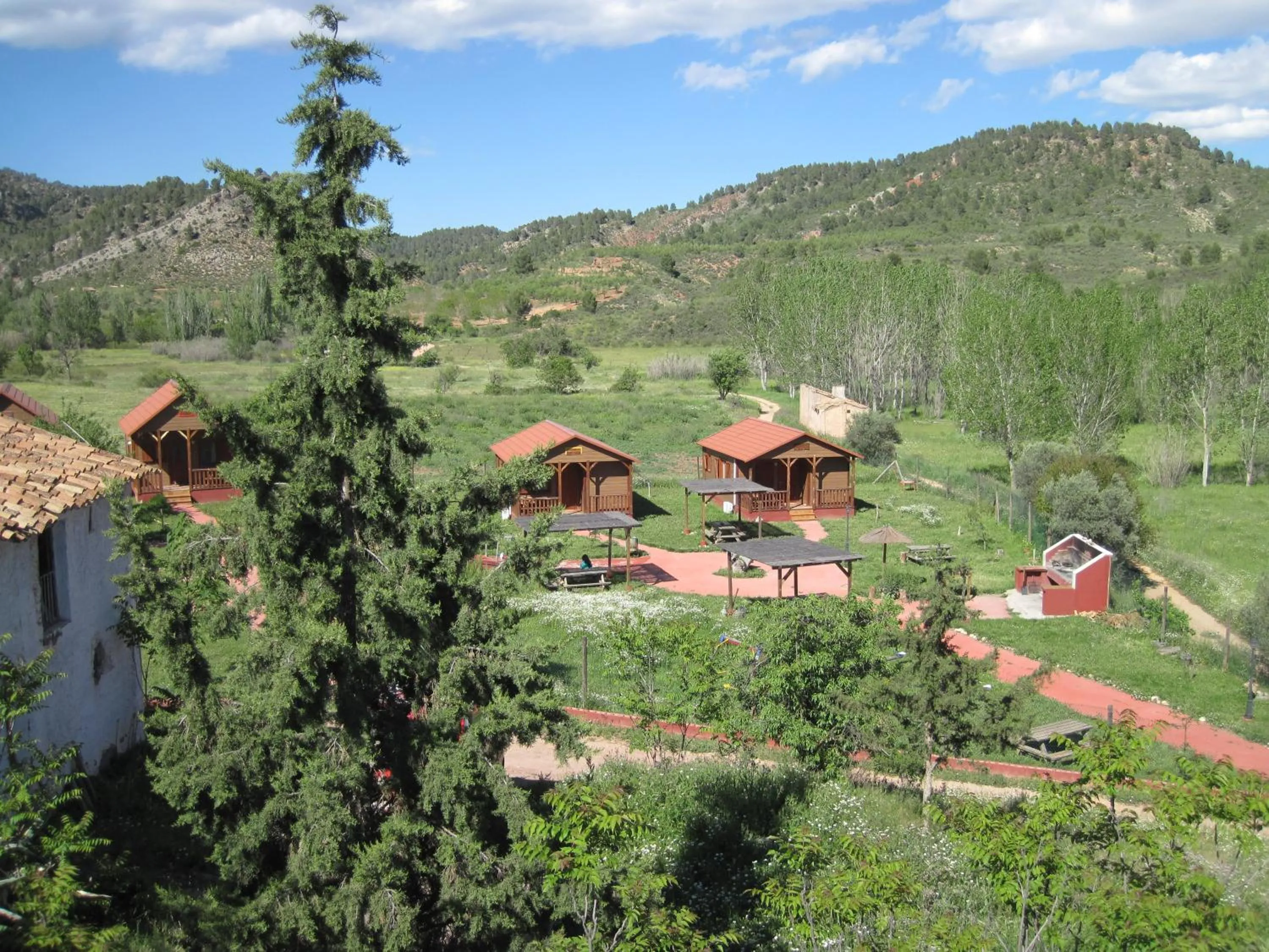 Bird's eye view in Las Casas de la Vega