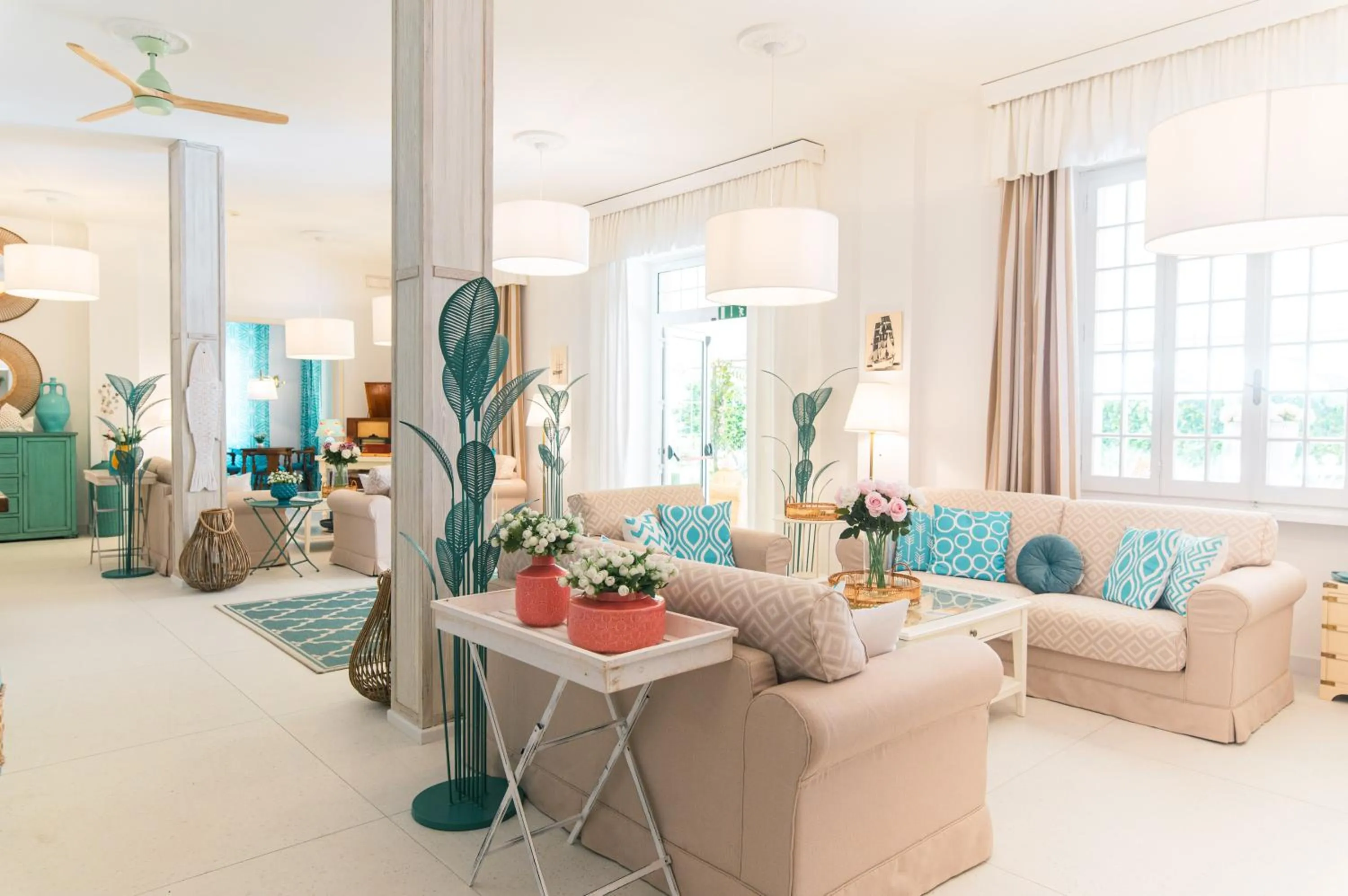 Lobby or reception in Hotel La Pineta Al Mare