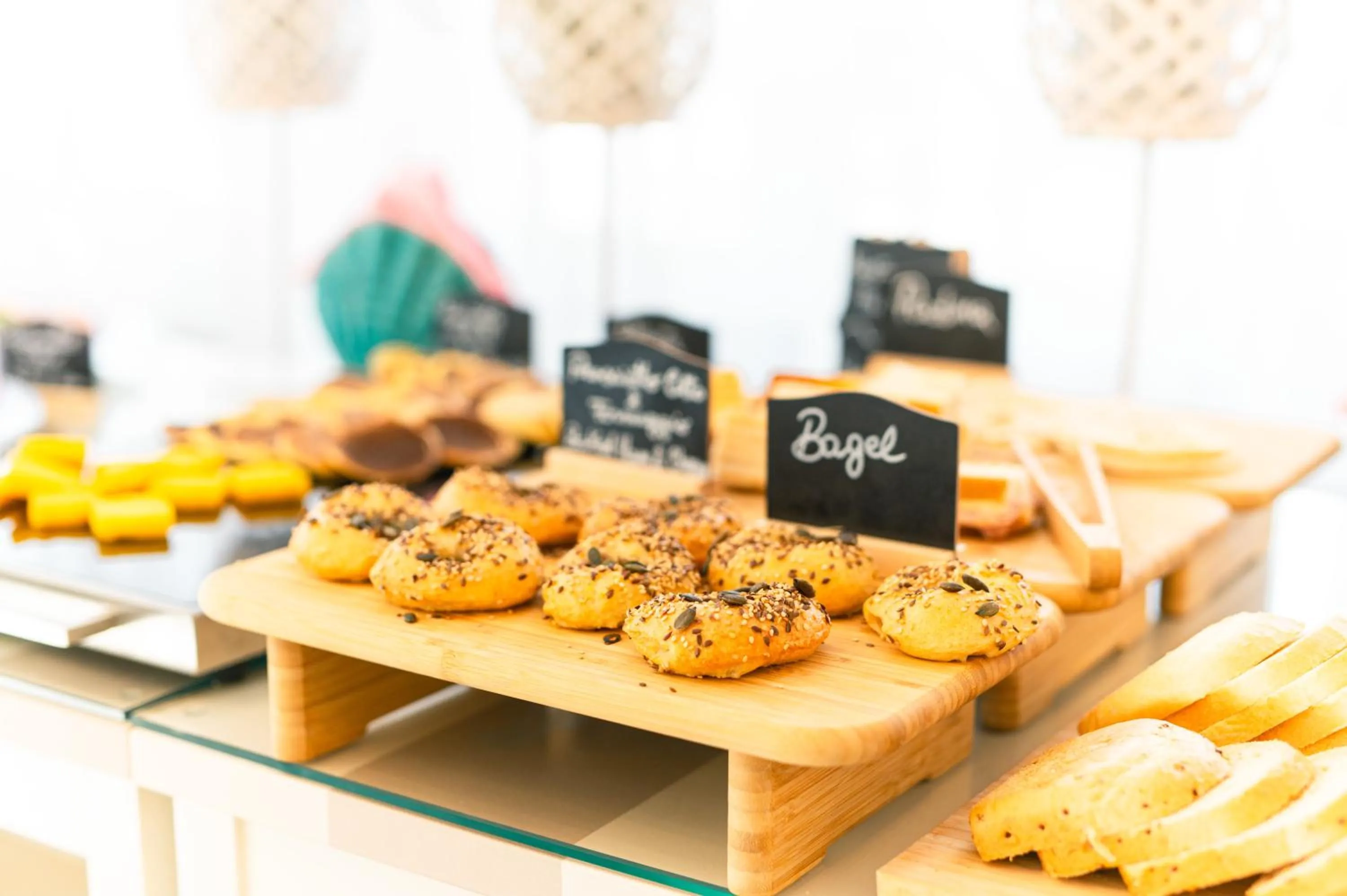 Buffet breakfast in Hotel La Pineta Al Mare