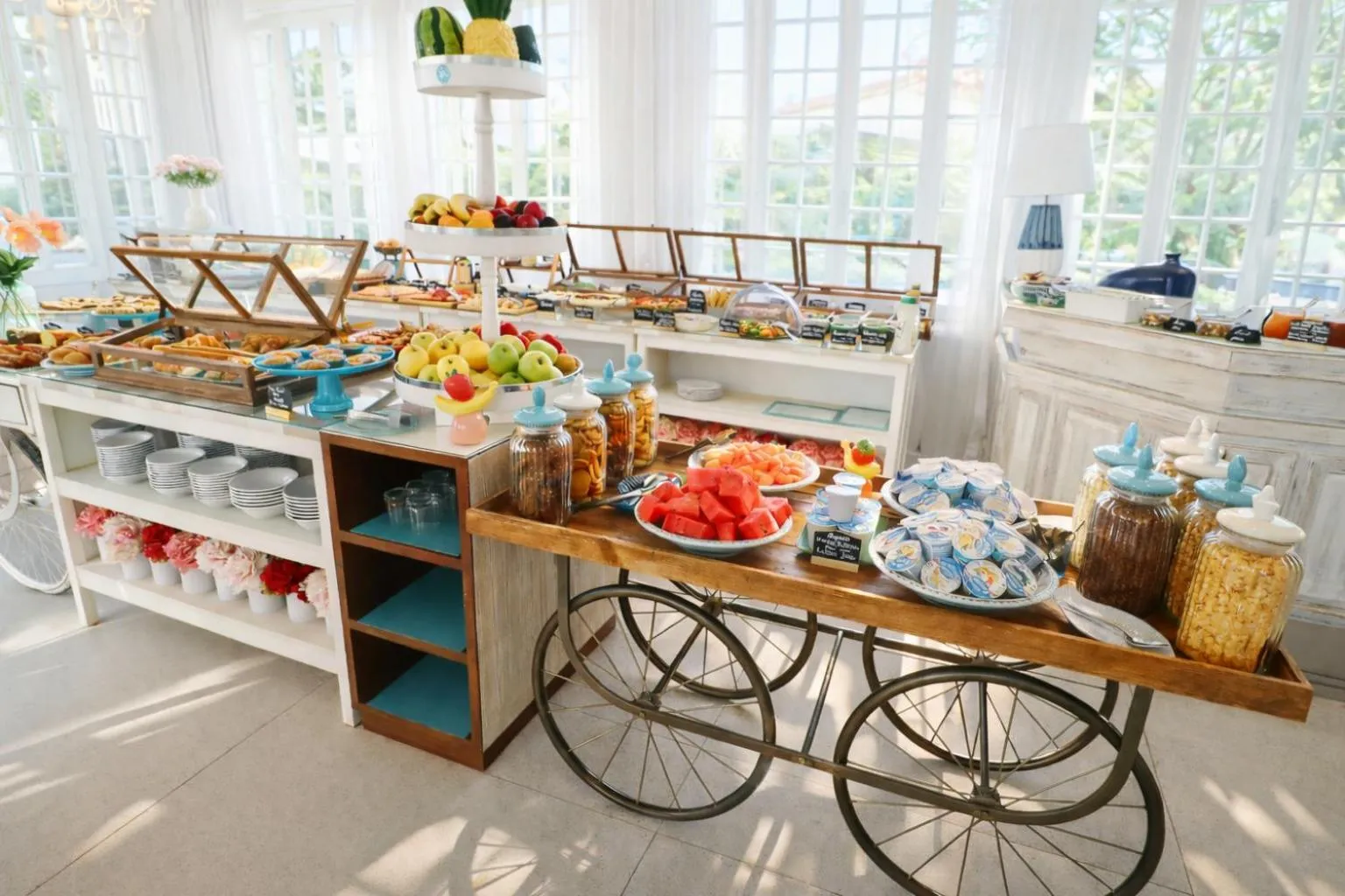 Breakfast in Hotel La Pineta Al Mare