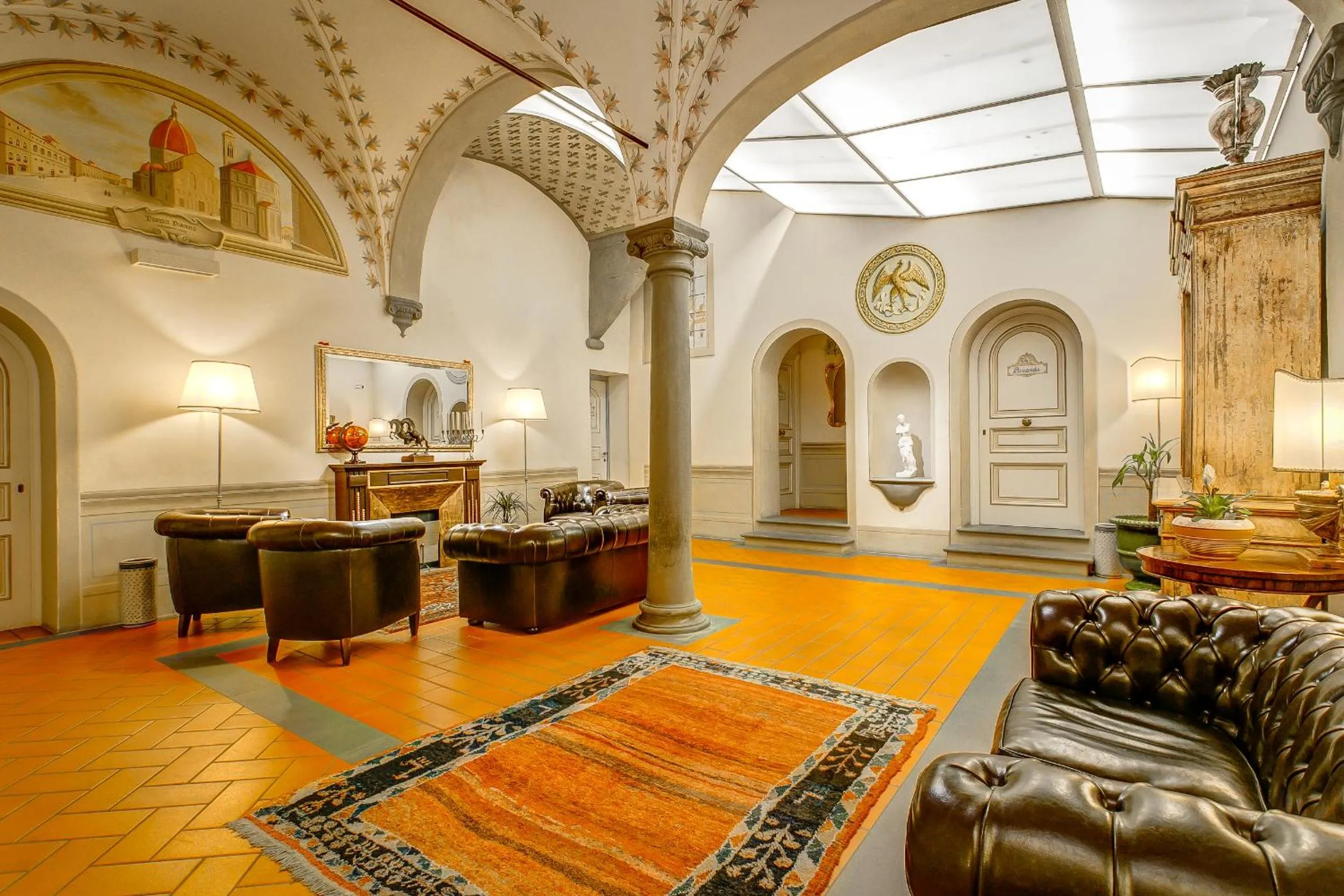 Lobby or reception in Firenze Suite