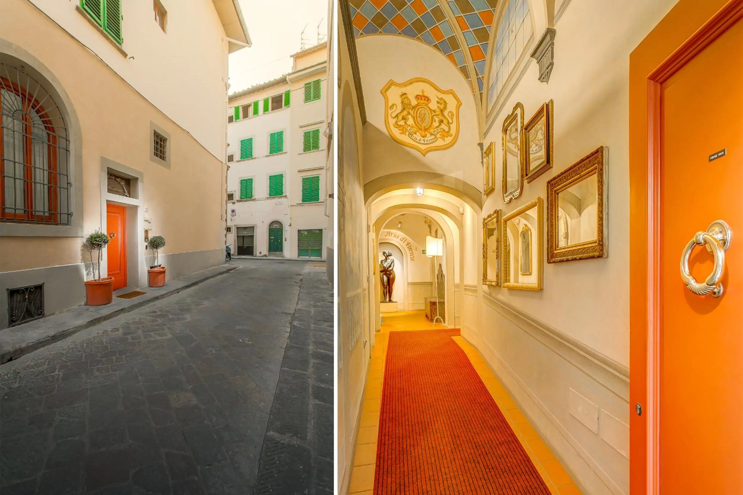 Facade/entrance in Firenze Suite