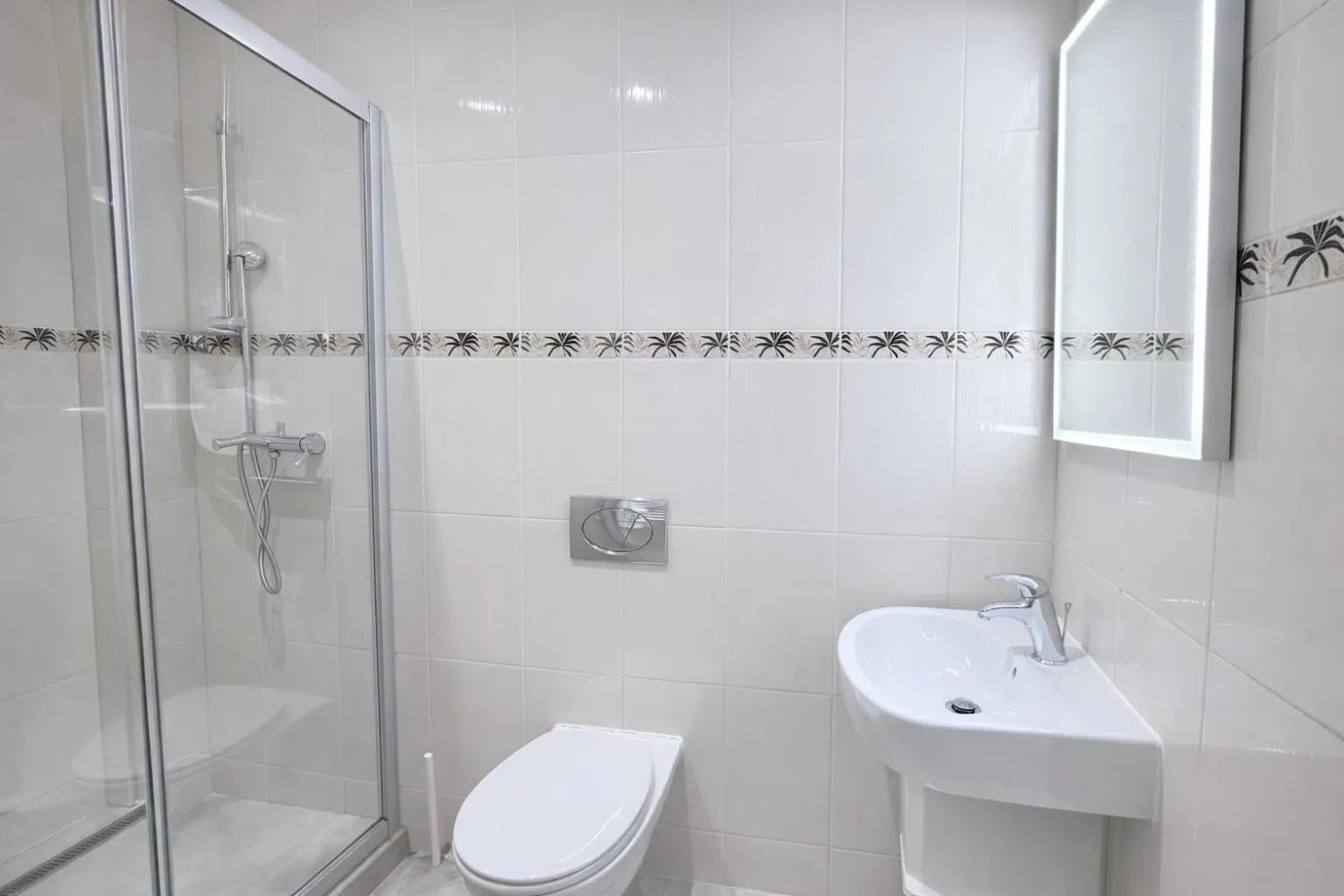 Shower in Ground Floor Apartment