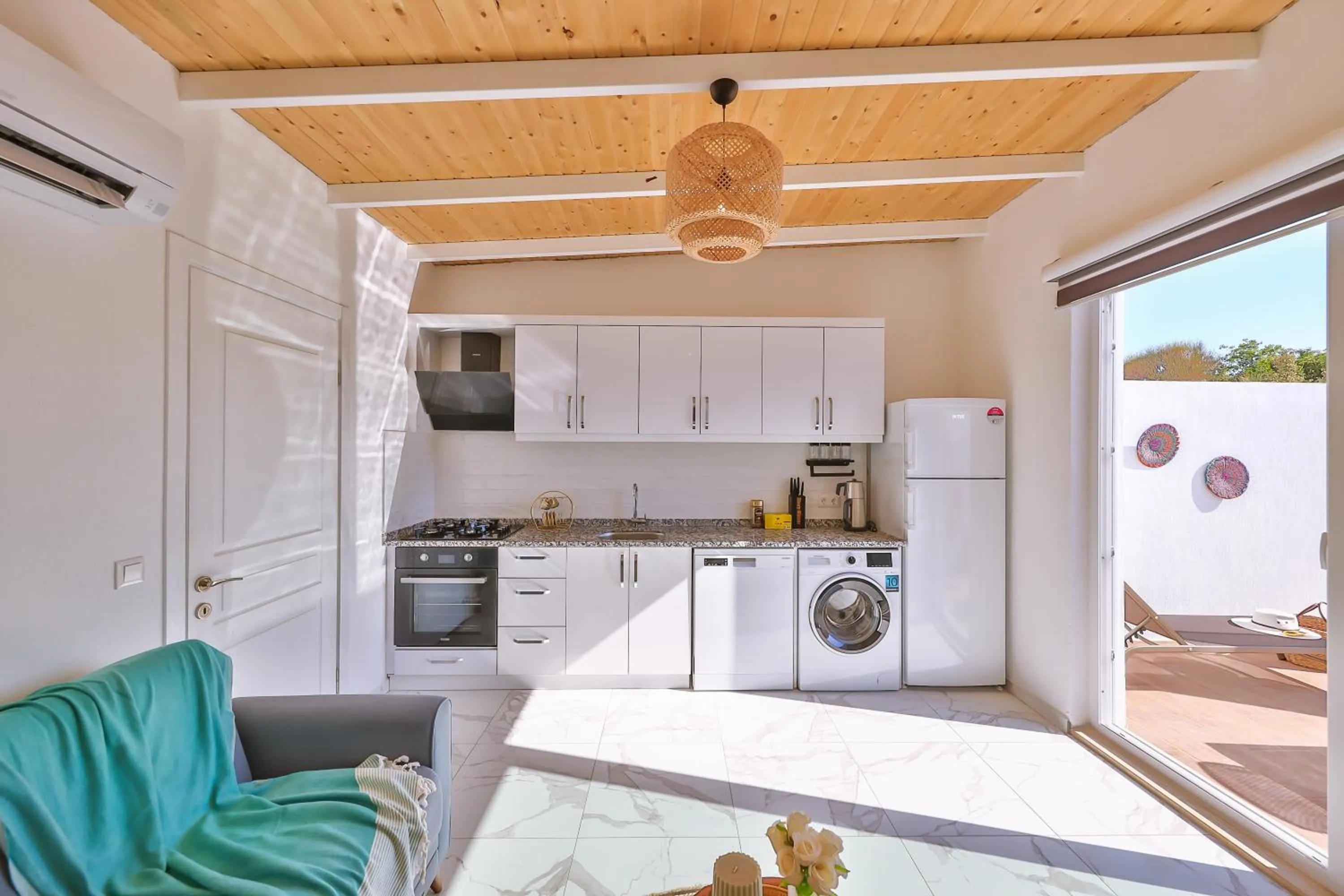 Kitchen or kitchenette in Villa Ay