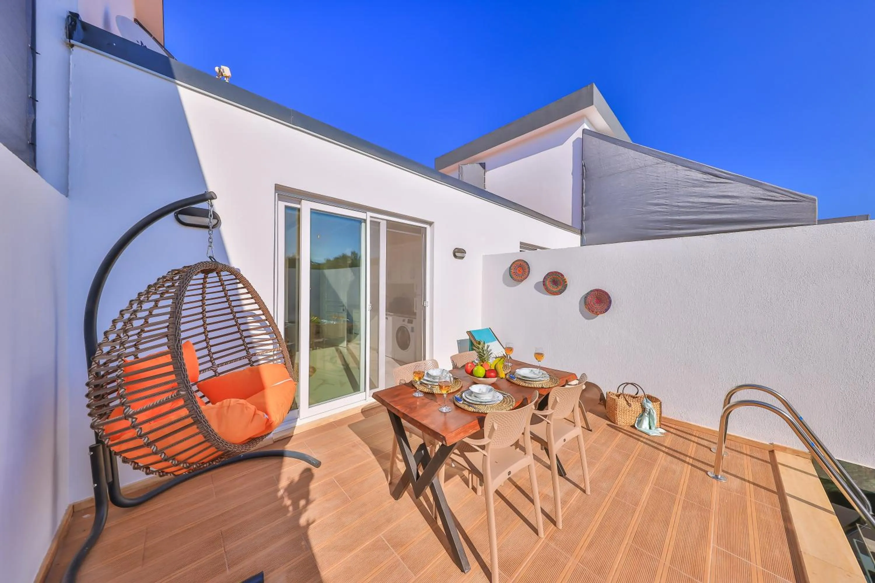 Balcony/Terrace in Villa Ay