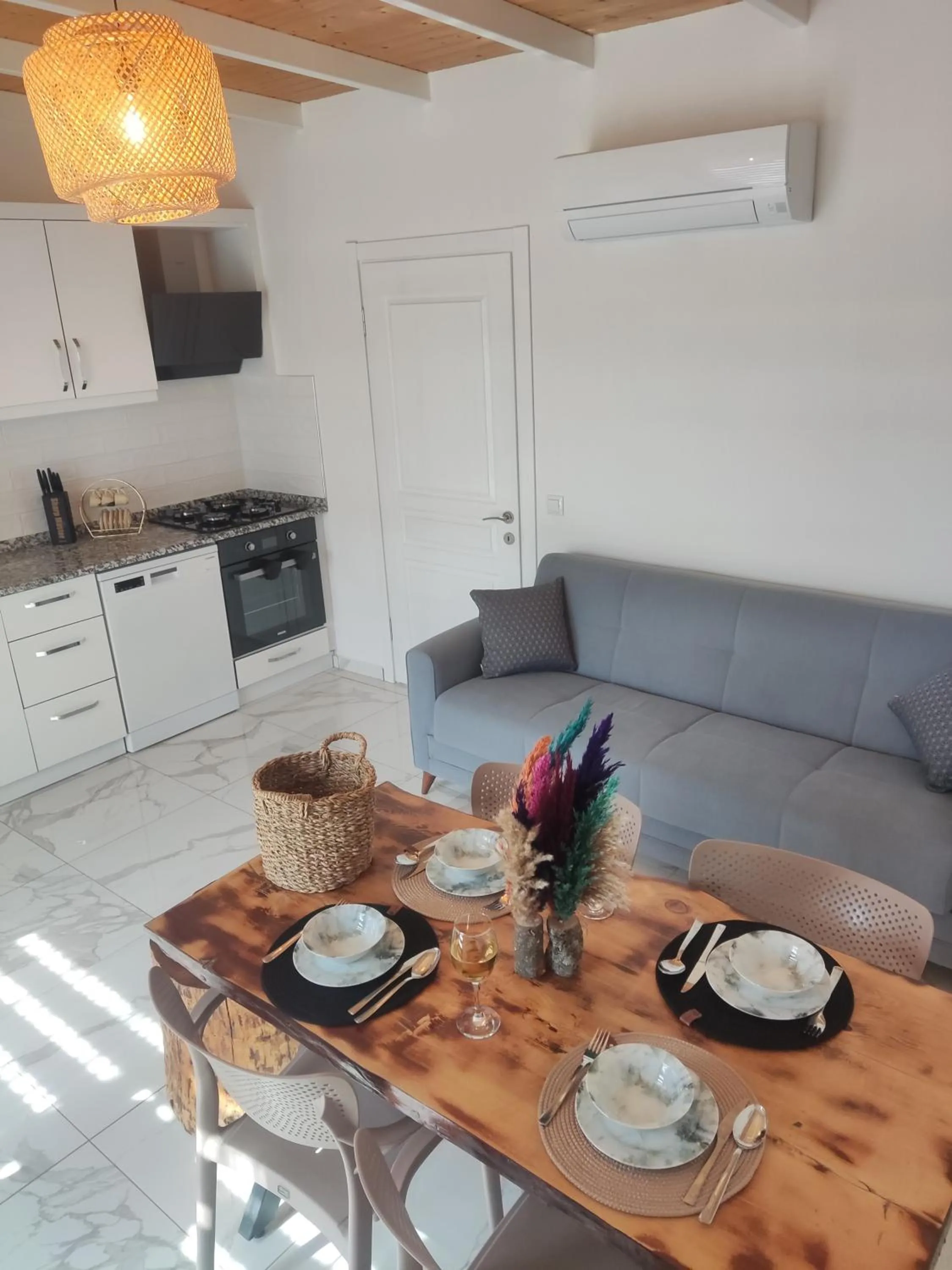 Kitchen or kitchenette in Villa Ay