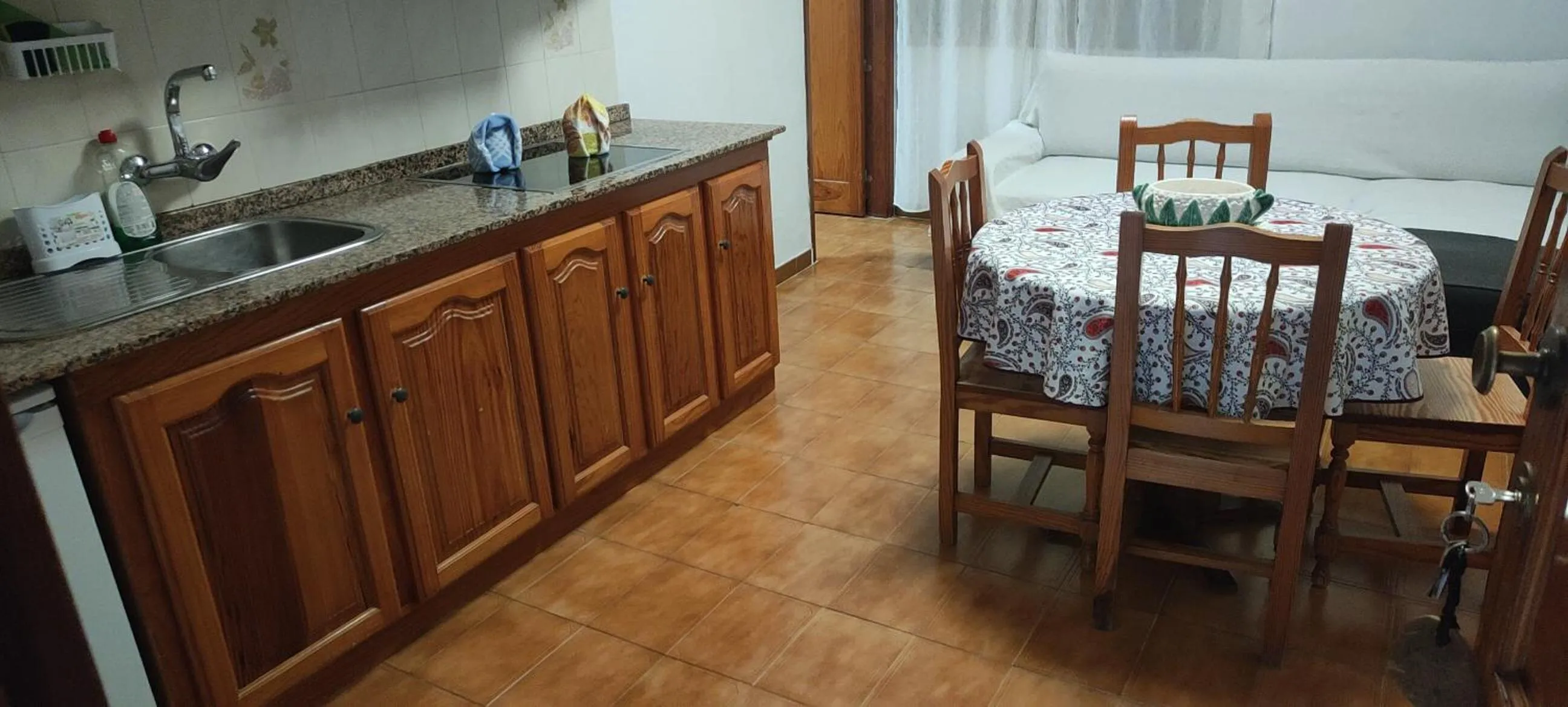 Dining area in Apartamentos Nelly