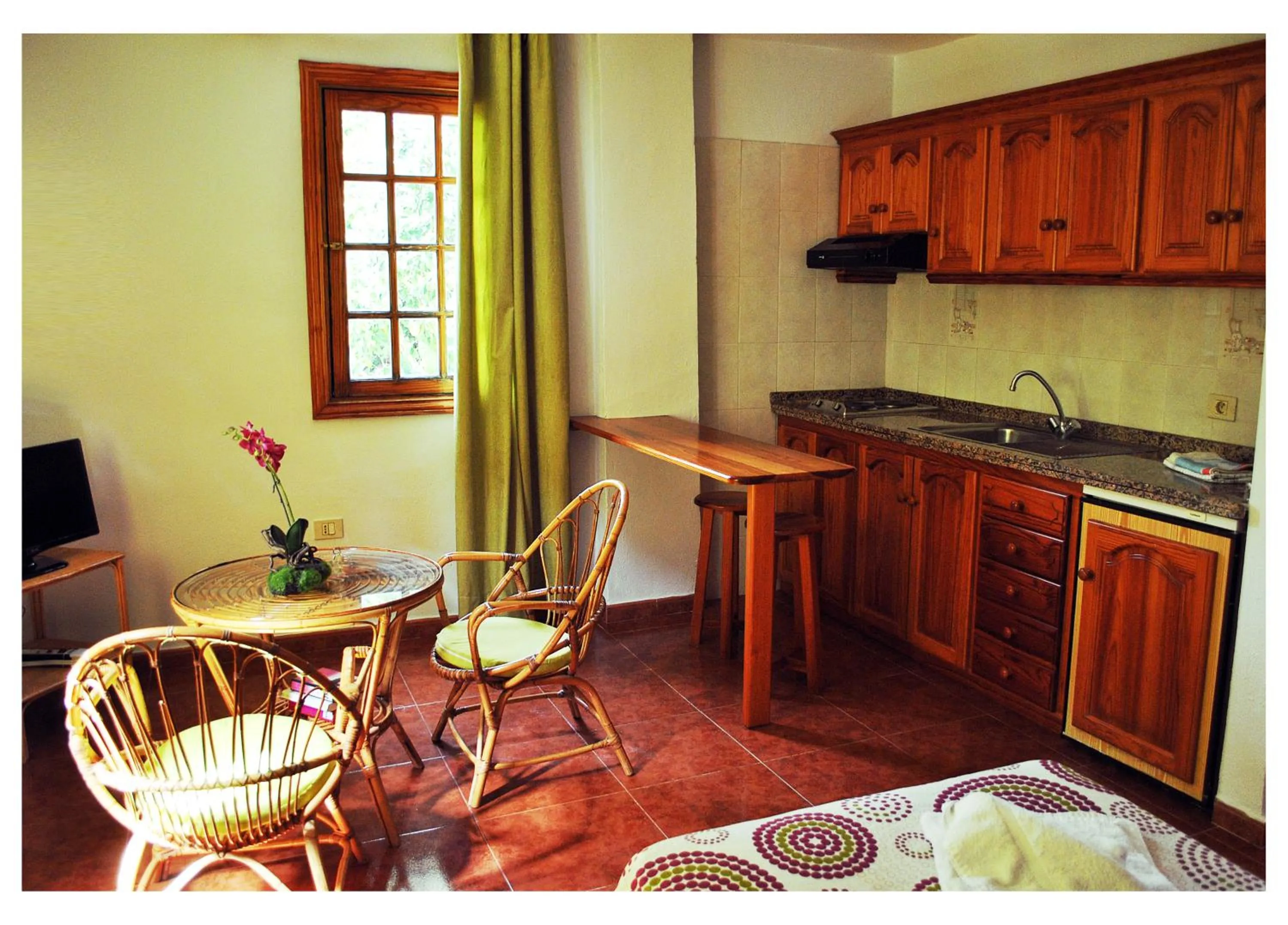 Kitchen or kitchenette in Apartamentos Nelly