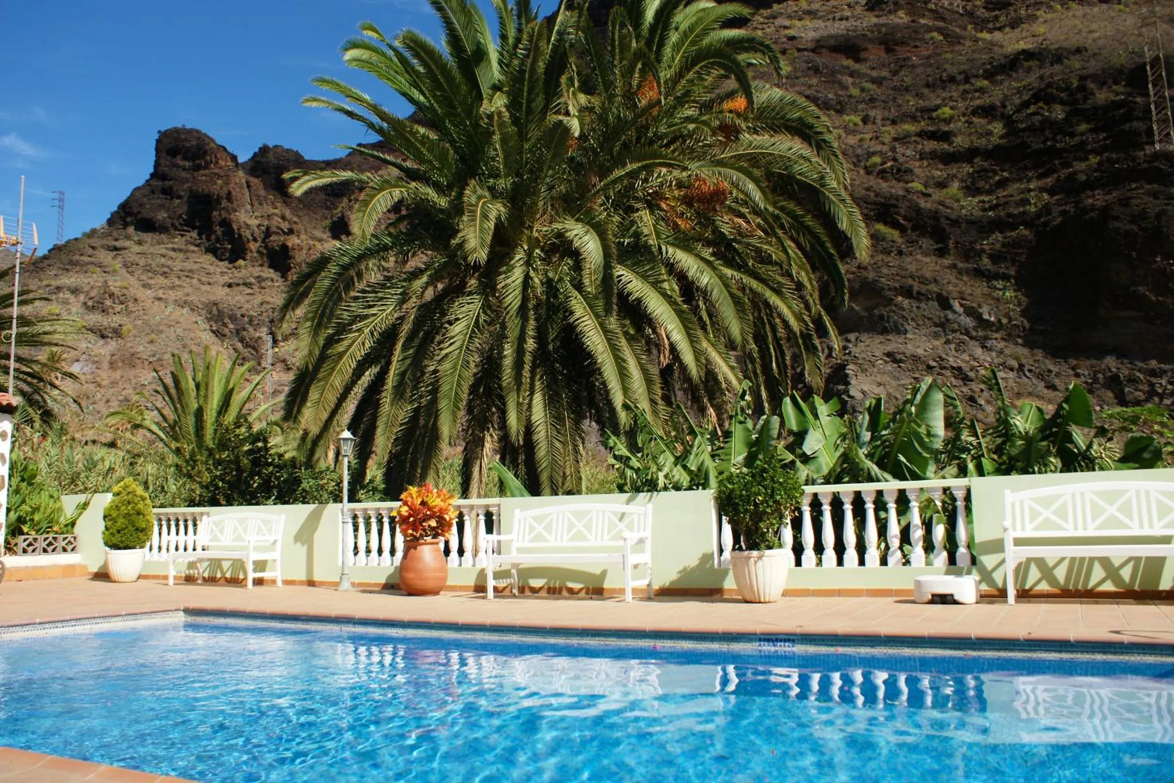 Swimming pool in Apartamentos Nelly
