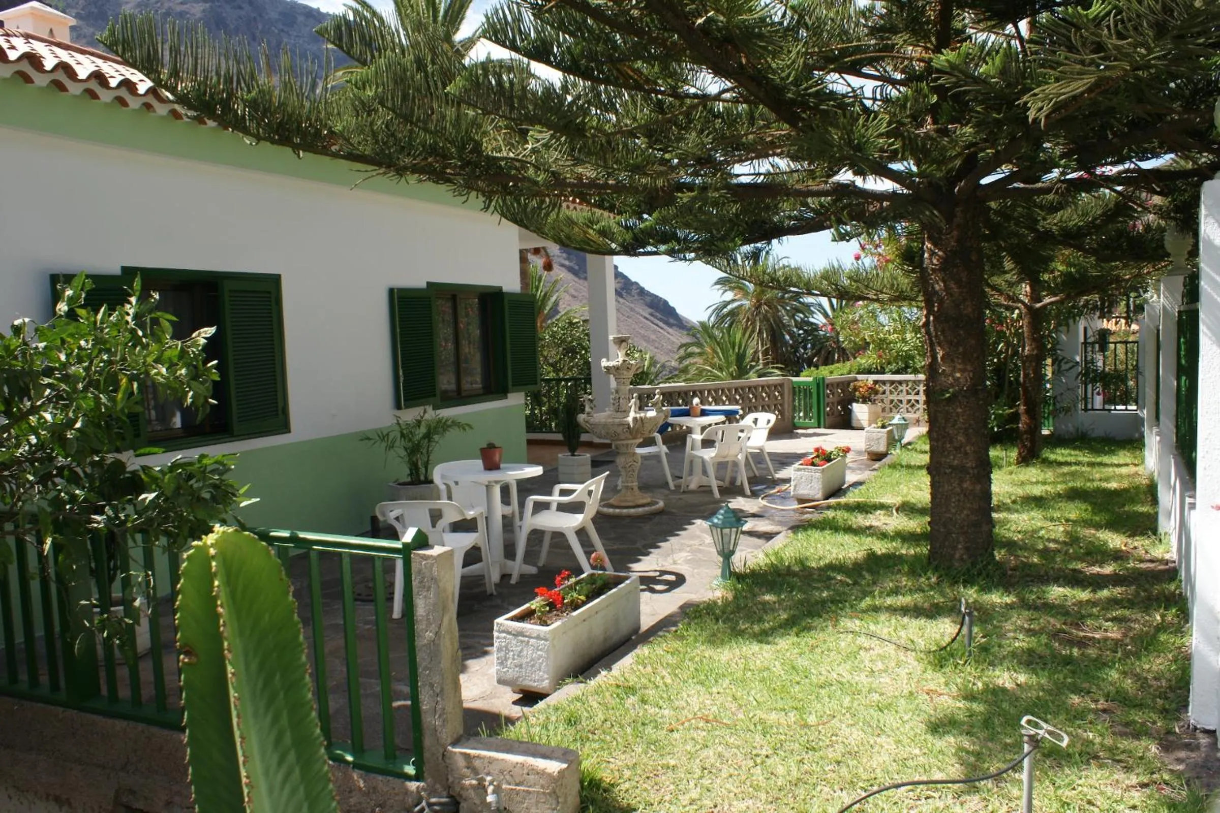 Garden in Apartamentos Nelly