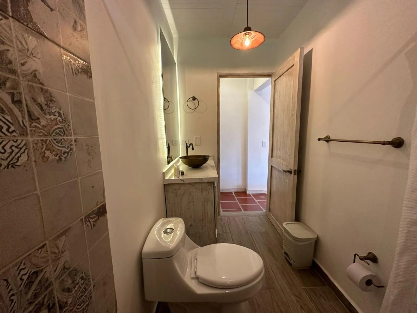 Bathroom in El Percal Hacienda Hotel