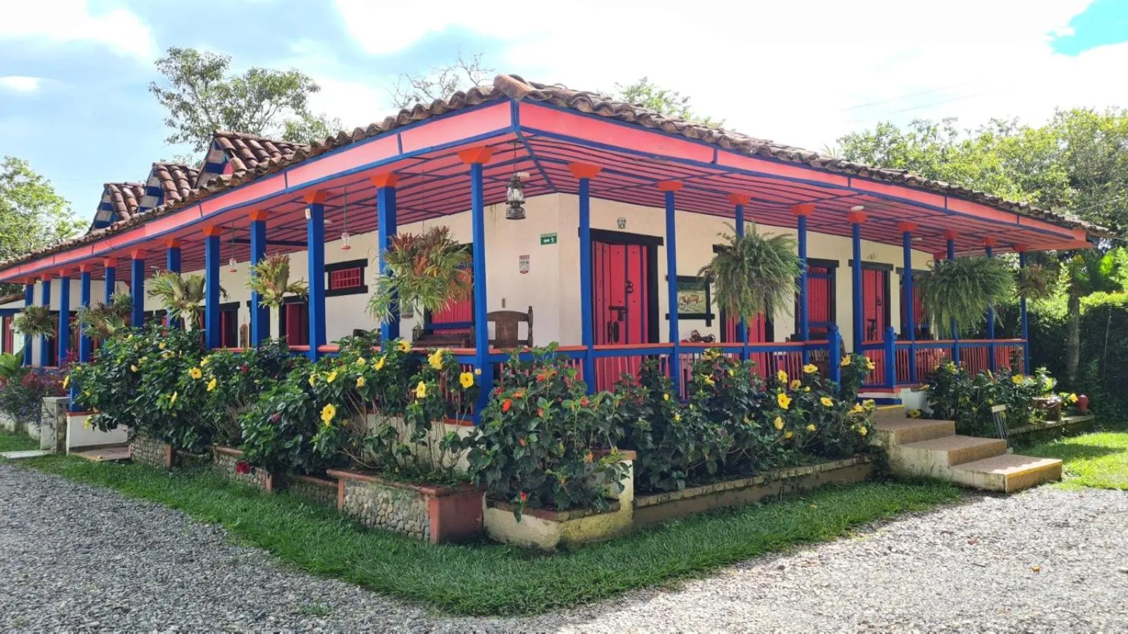 Property building in El Percal Hacienda Hotel
