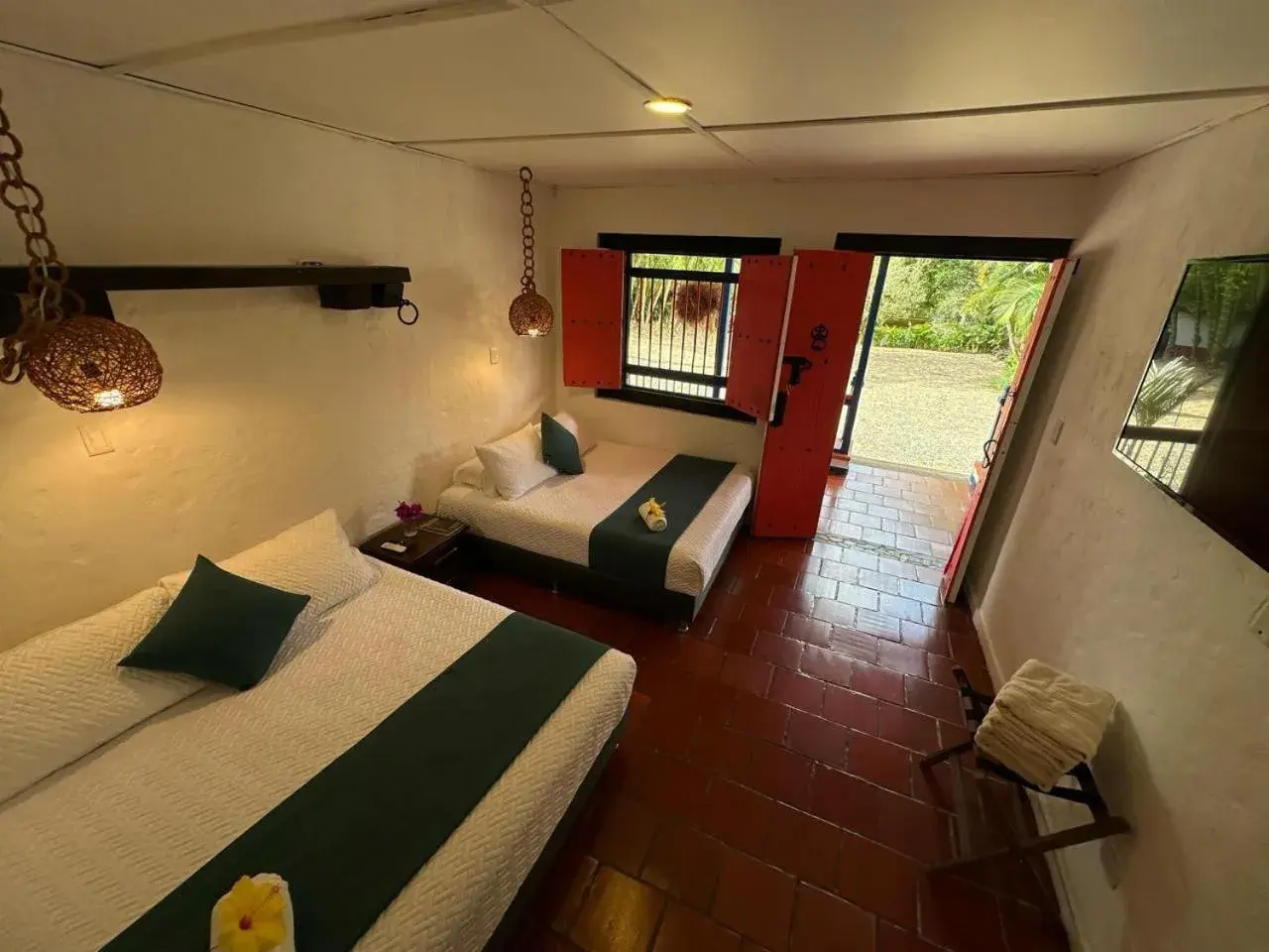 Classic Quadruple Room in El Percal Hacienda Hotel Classic Quadruple Room in El Percal Hacienda Hotel