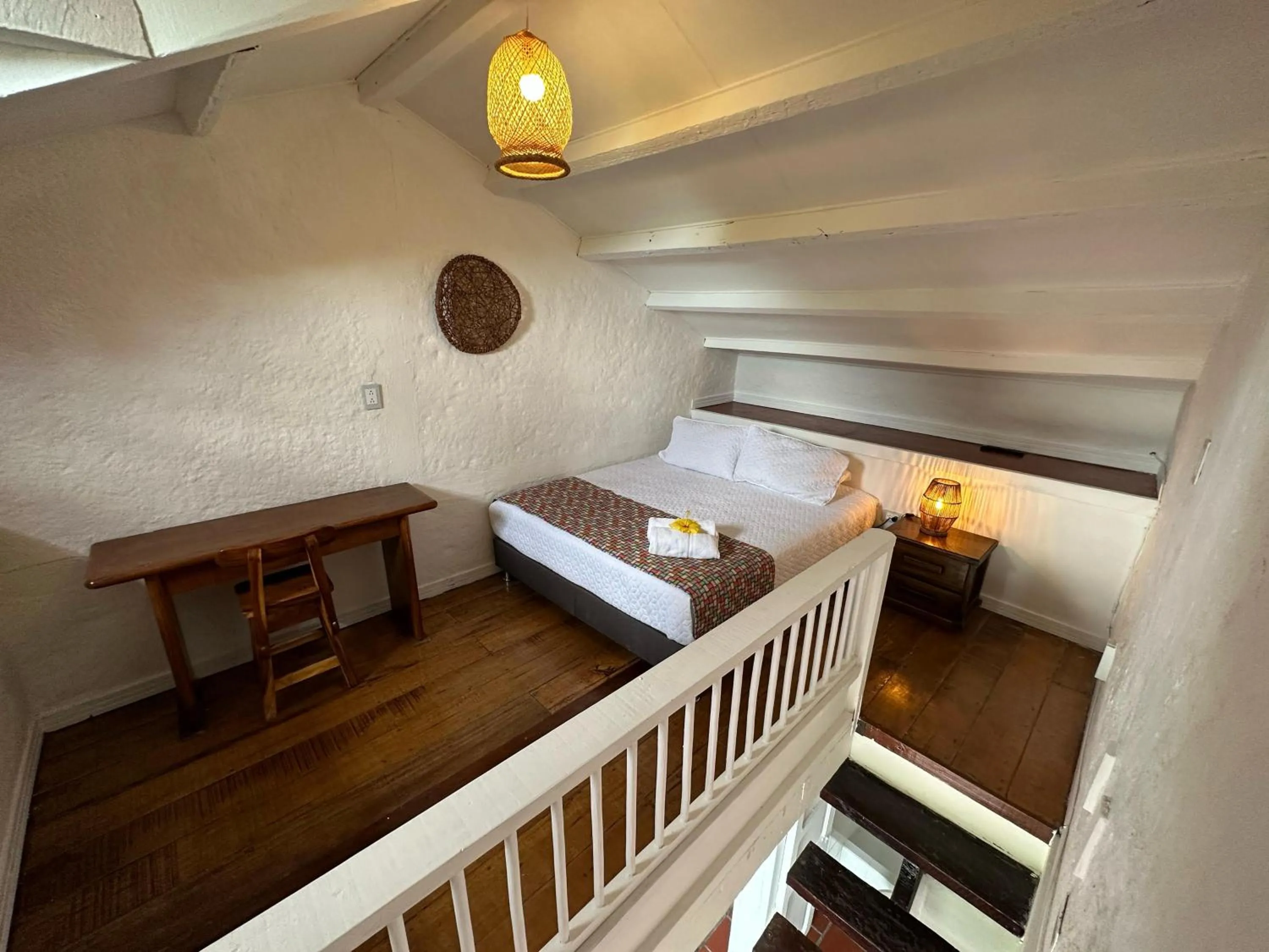 Bed in El Percal Hacienda Hotel