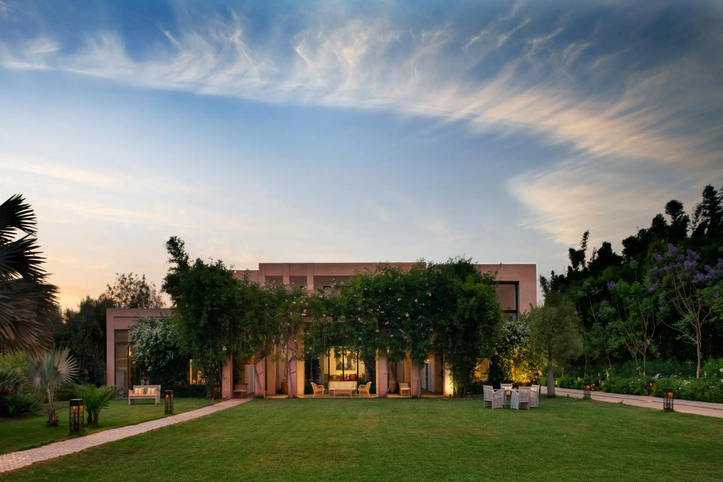 Garden in Pavillon Terra Ababila en Exclusivité